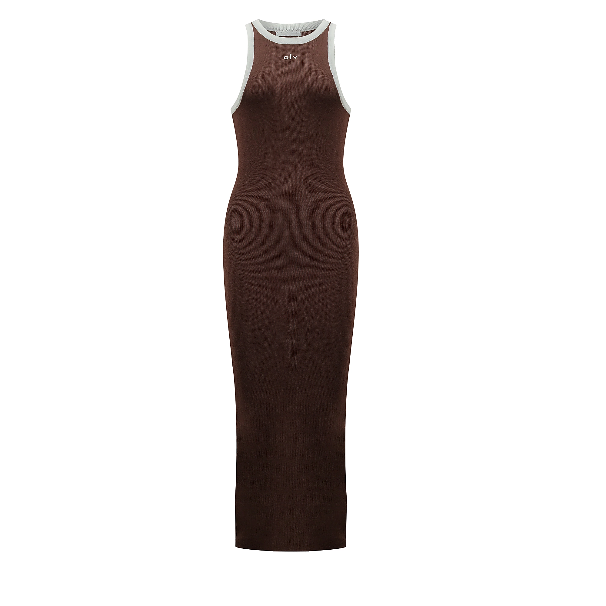 Damen-Trägerkleid OLAVOGA MANUAL - Braun