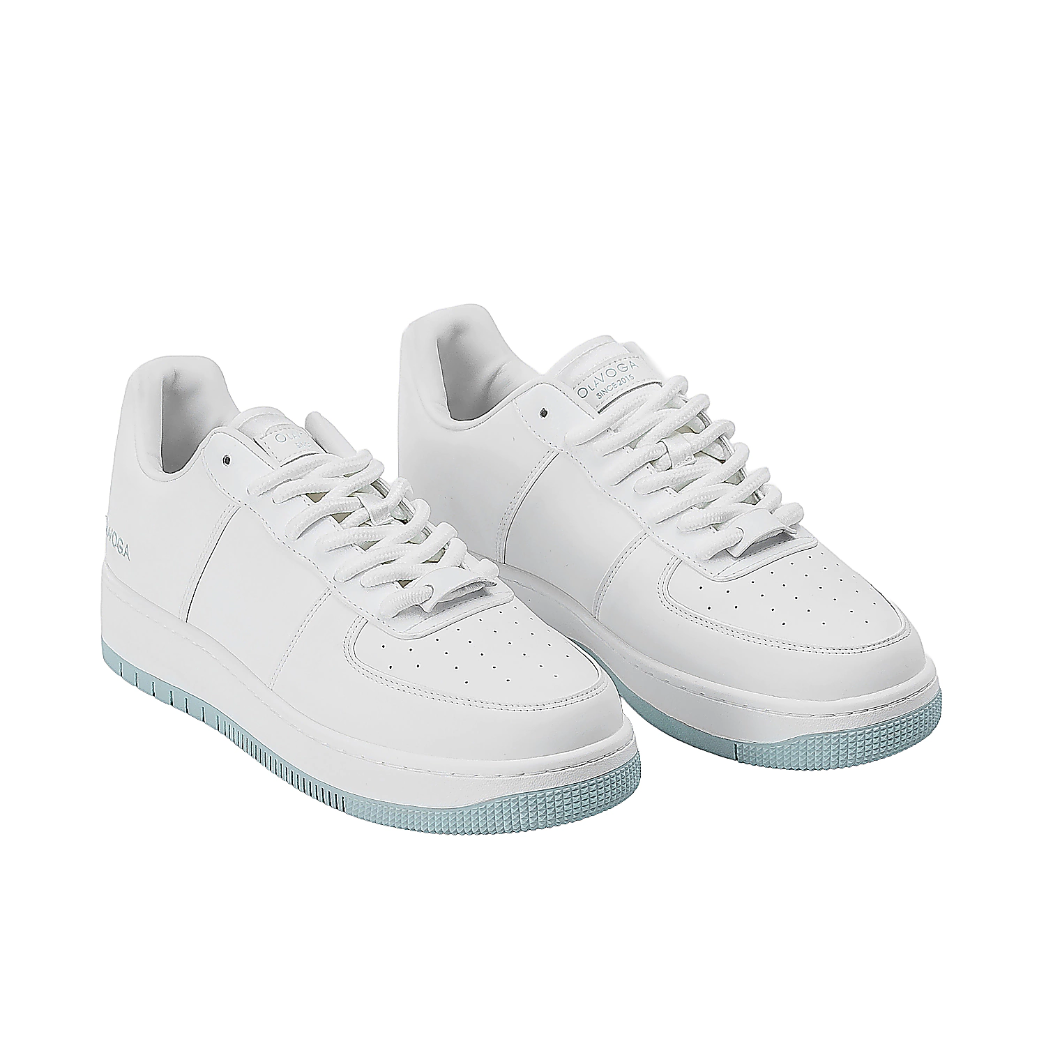 OLAVOGA Herrenschuhe DAYTON - Weiß + Blau
