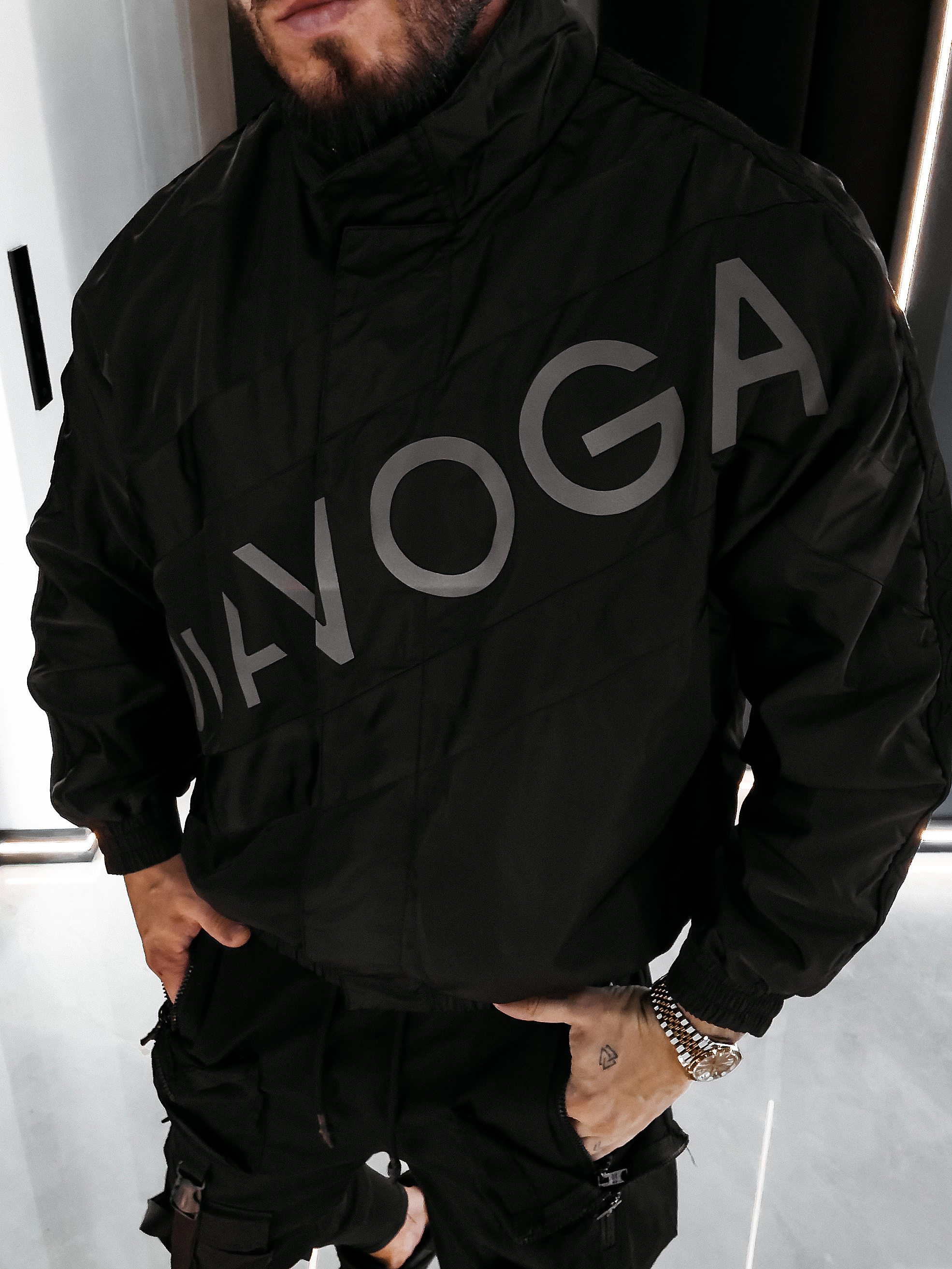 OLAVOGA Men VEAGE technical jacket - Black