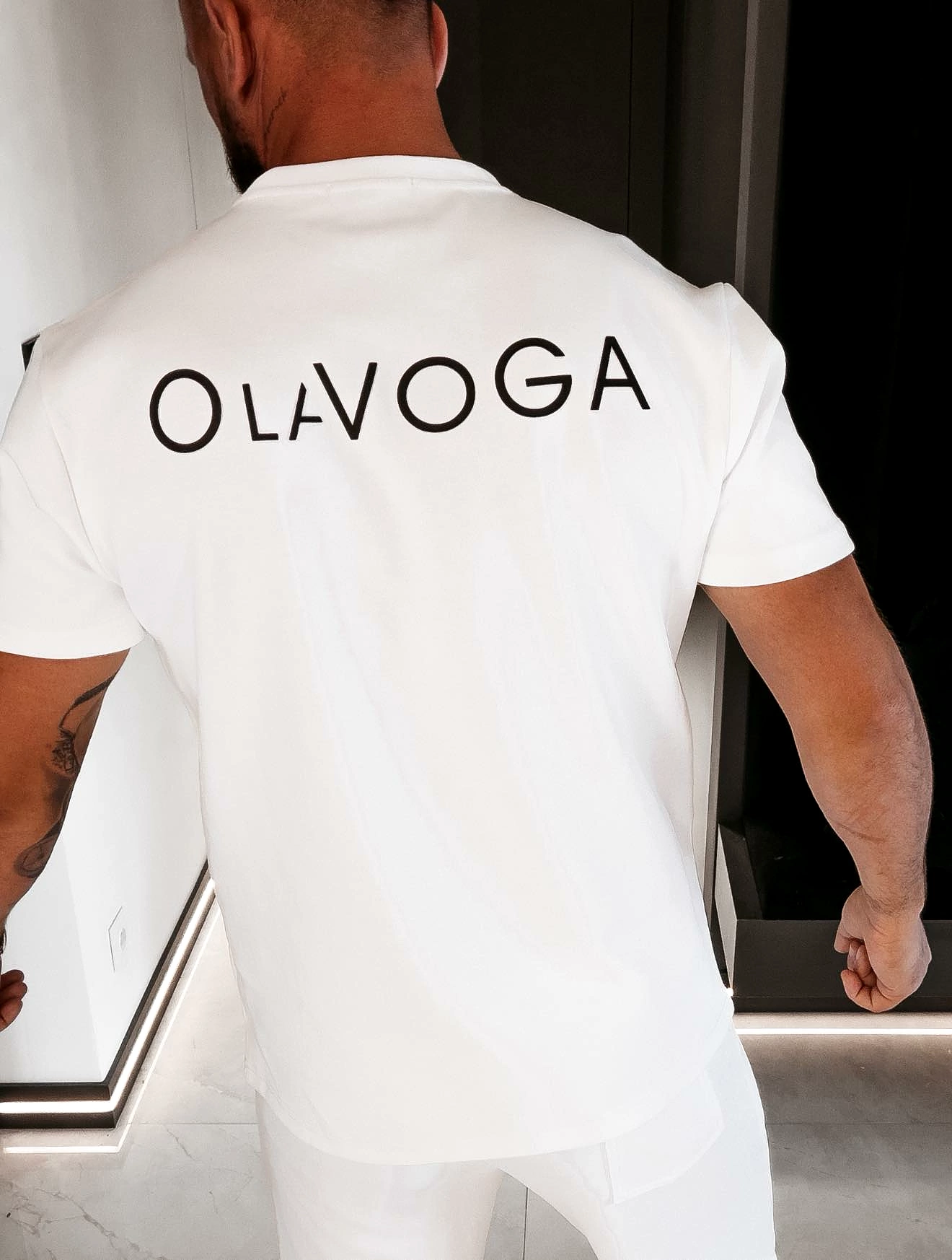 Pánská letní souprava OLAVOGA REJKO - Bílá