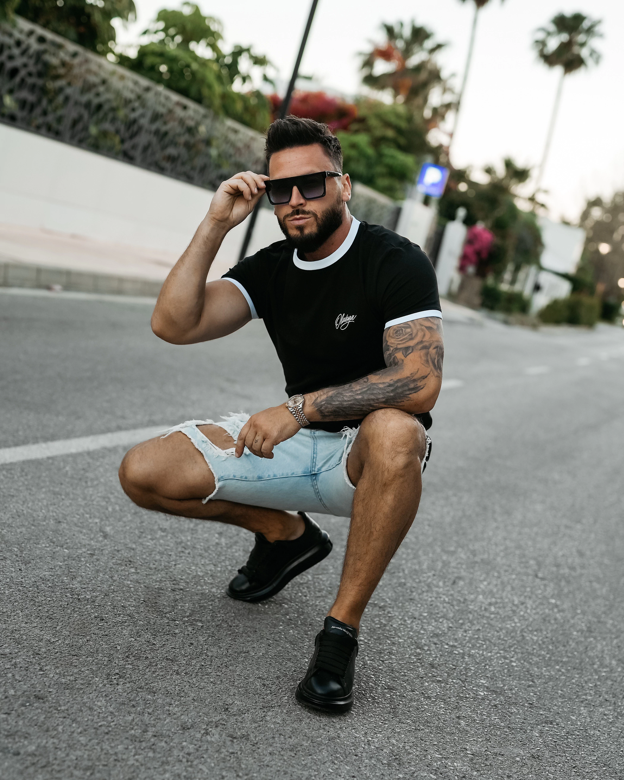 OLAVOGA Men VIROO T-shirt - Black