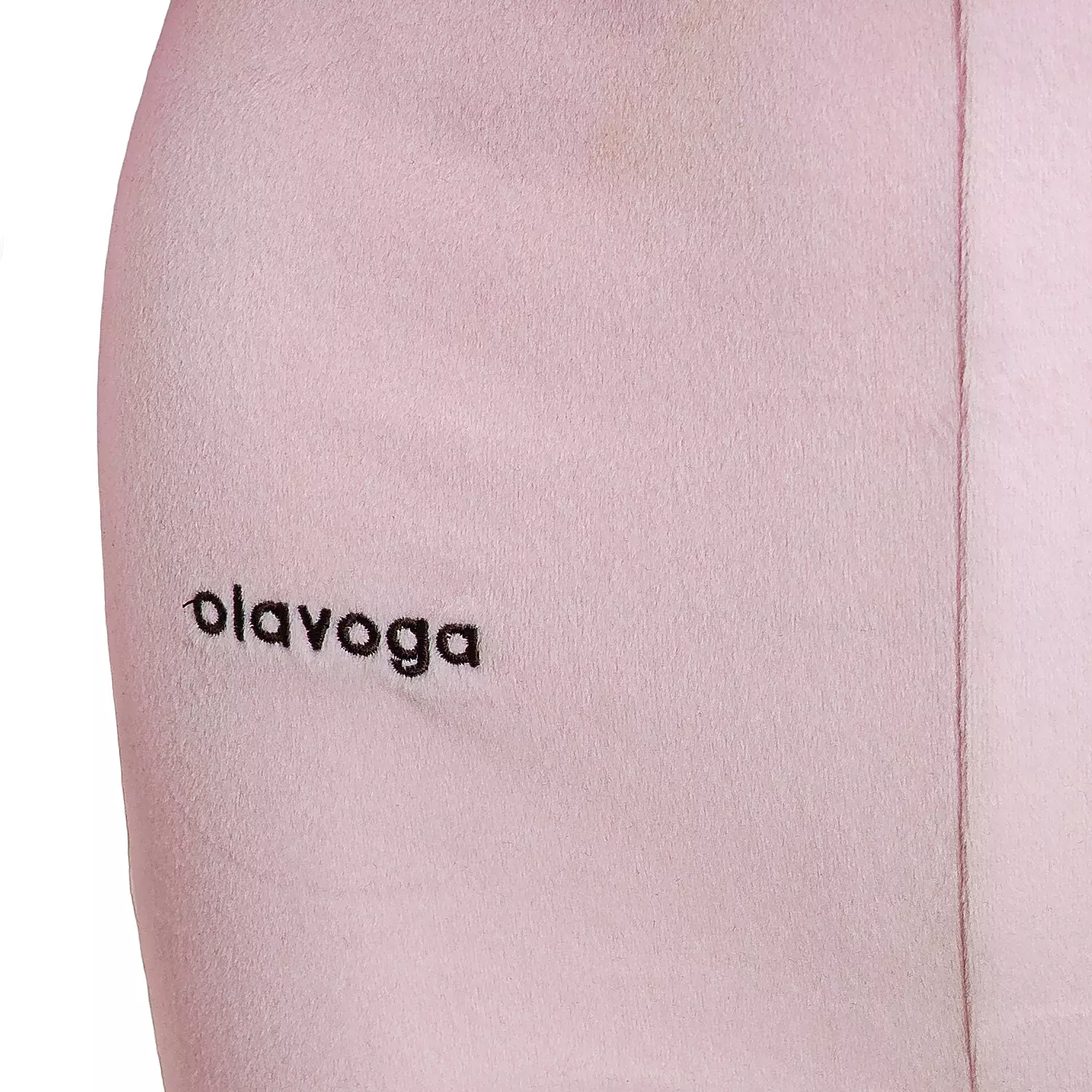 OLAVOGA CRYSTAL FLARE Damen-Jumpsuit aus Velours - Puderrosa