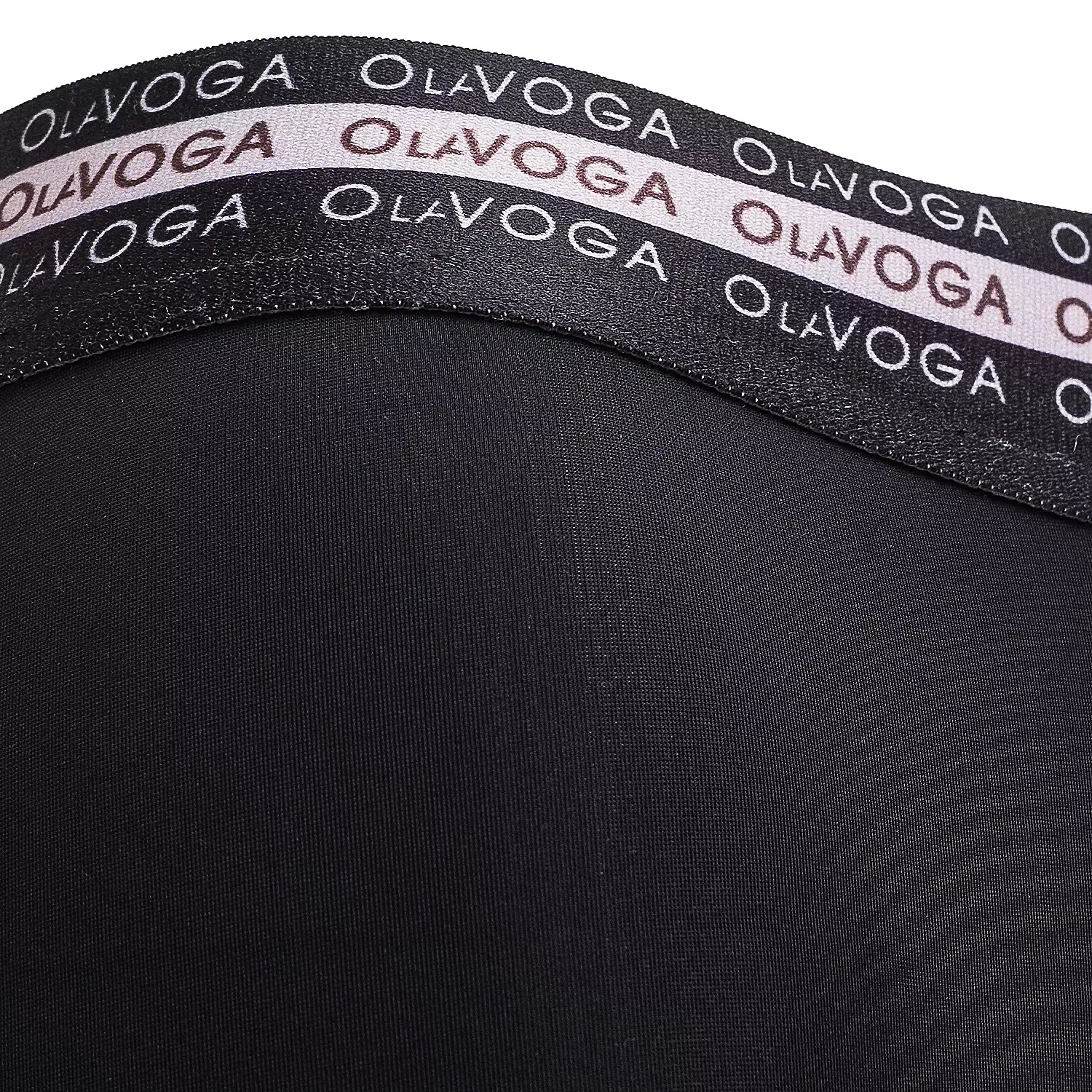 Dámske legíny s vysokým pásom OLAVOGA TRIPLI - Čierna