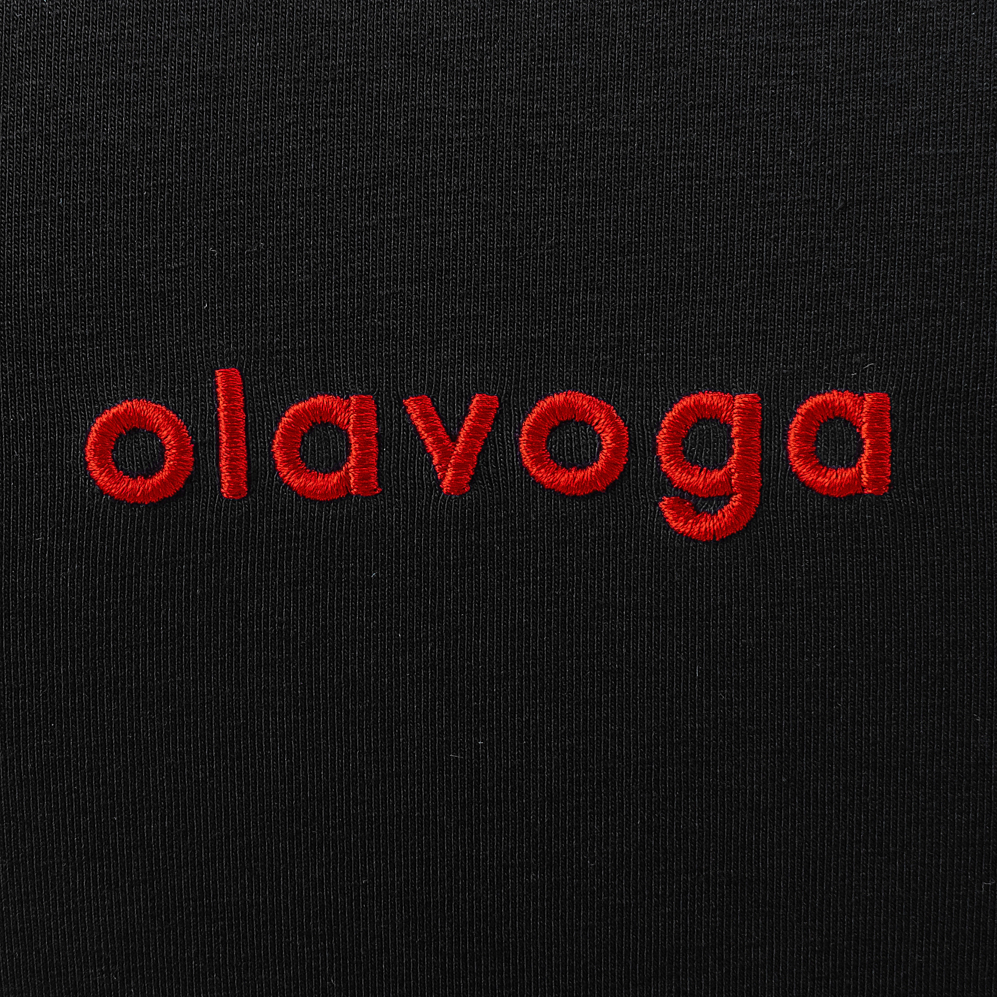 OLAVOGA AMORIA taillierte Bluse mit schmaler Passform - Schwarz