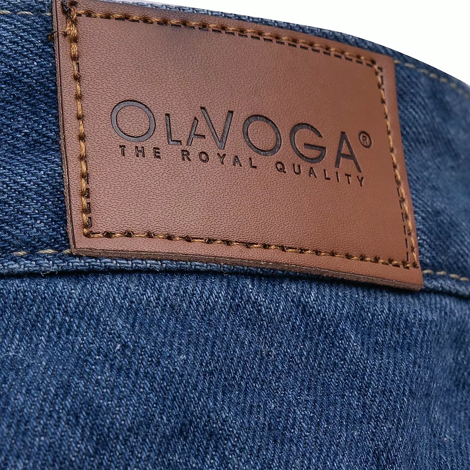 OLAVOGA DAKEN women's denim trousers - Dark denim