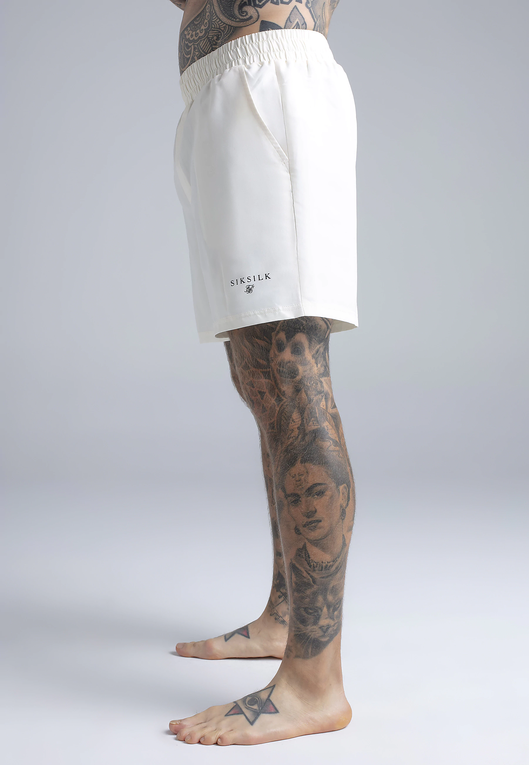 SIKSILK men's swim shorts 28880 - Écru
