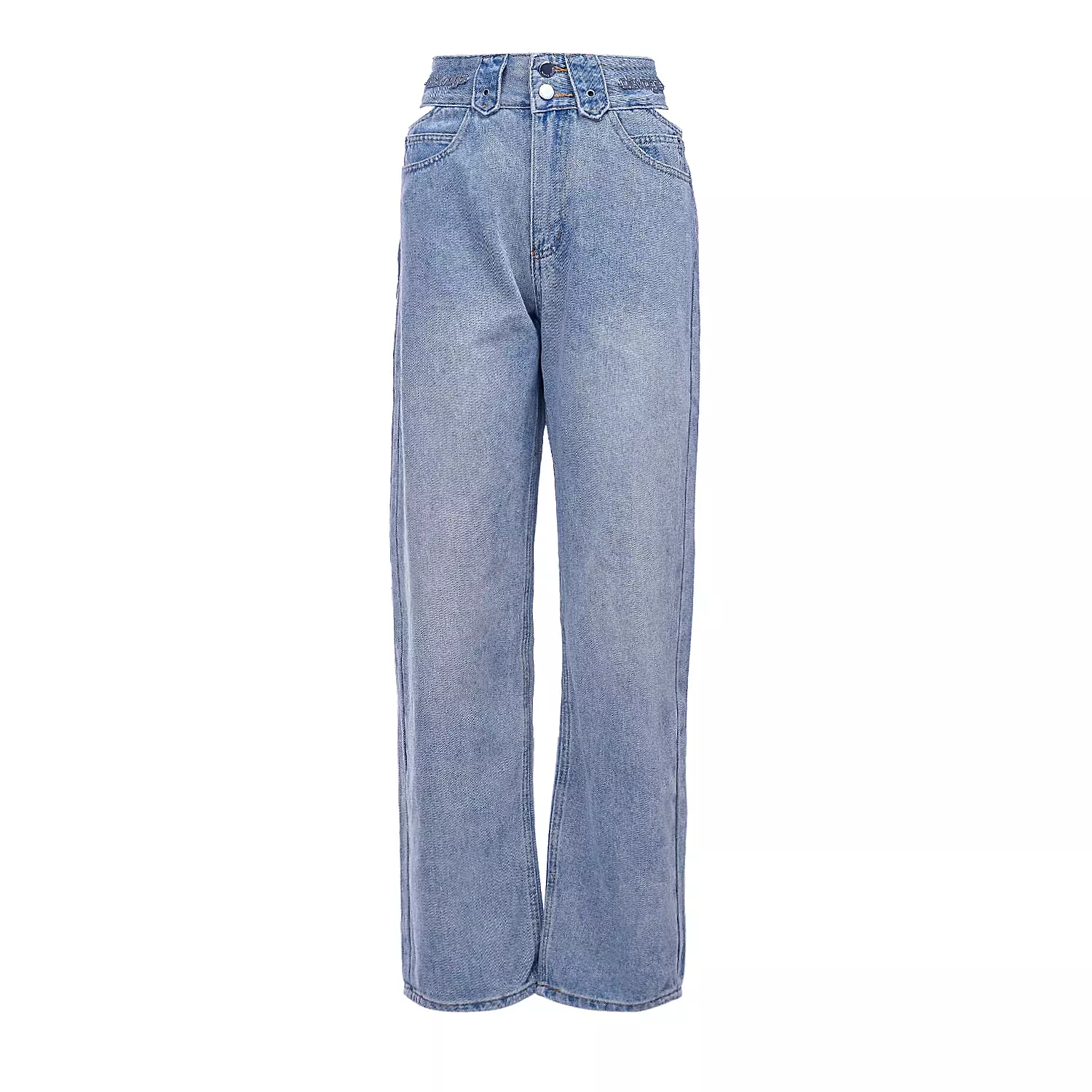 OLAVOGA EREDU women's denim trousers - Blue