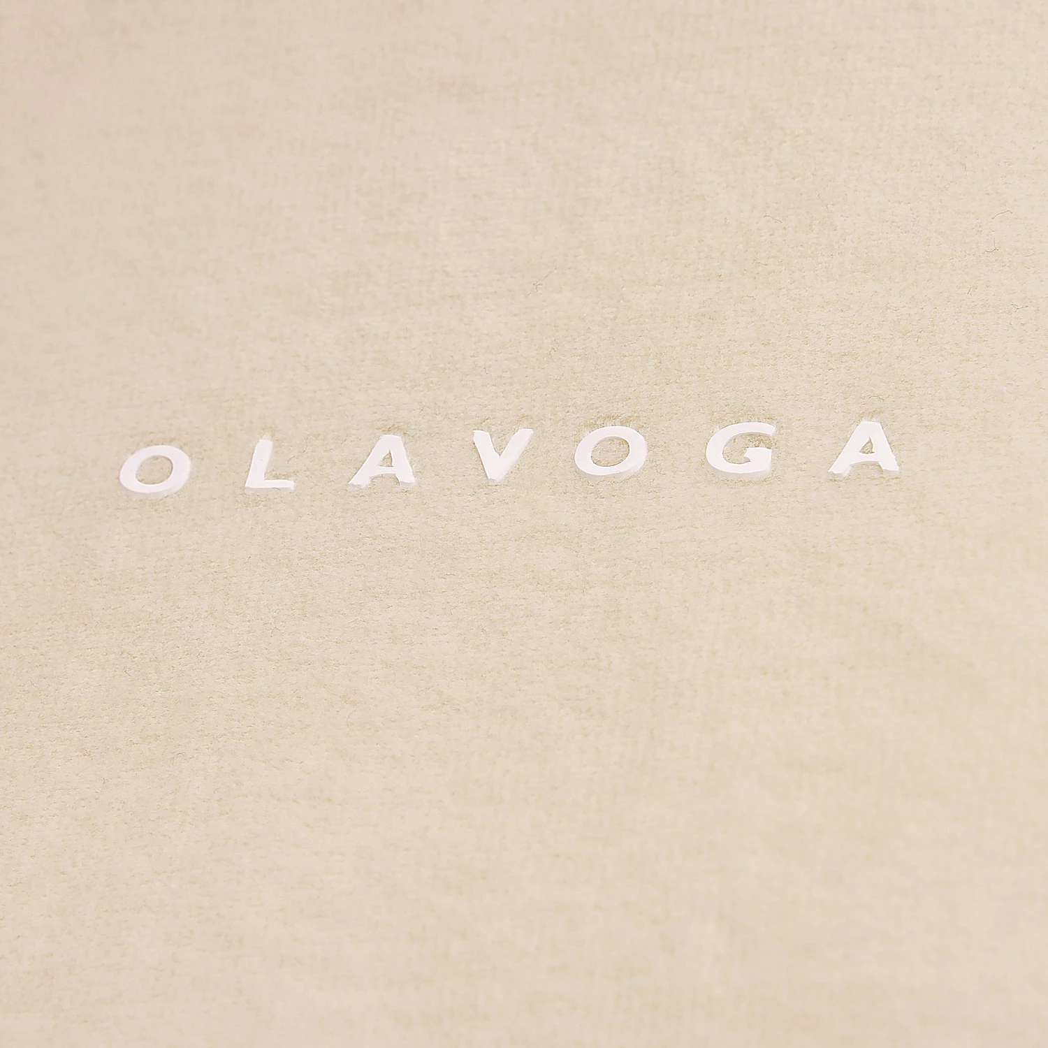 Damenset aus Velours OLAVOGA CORE - Beige