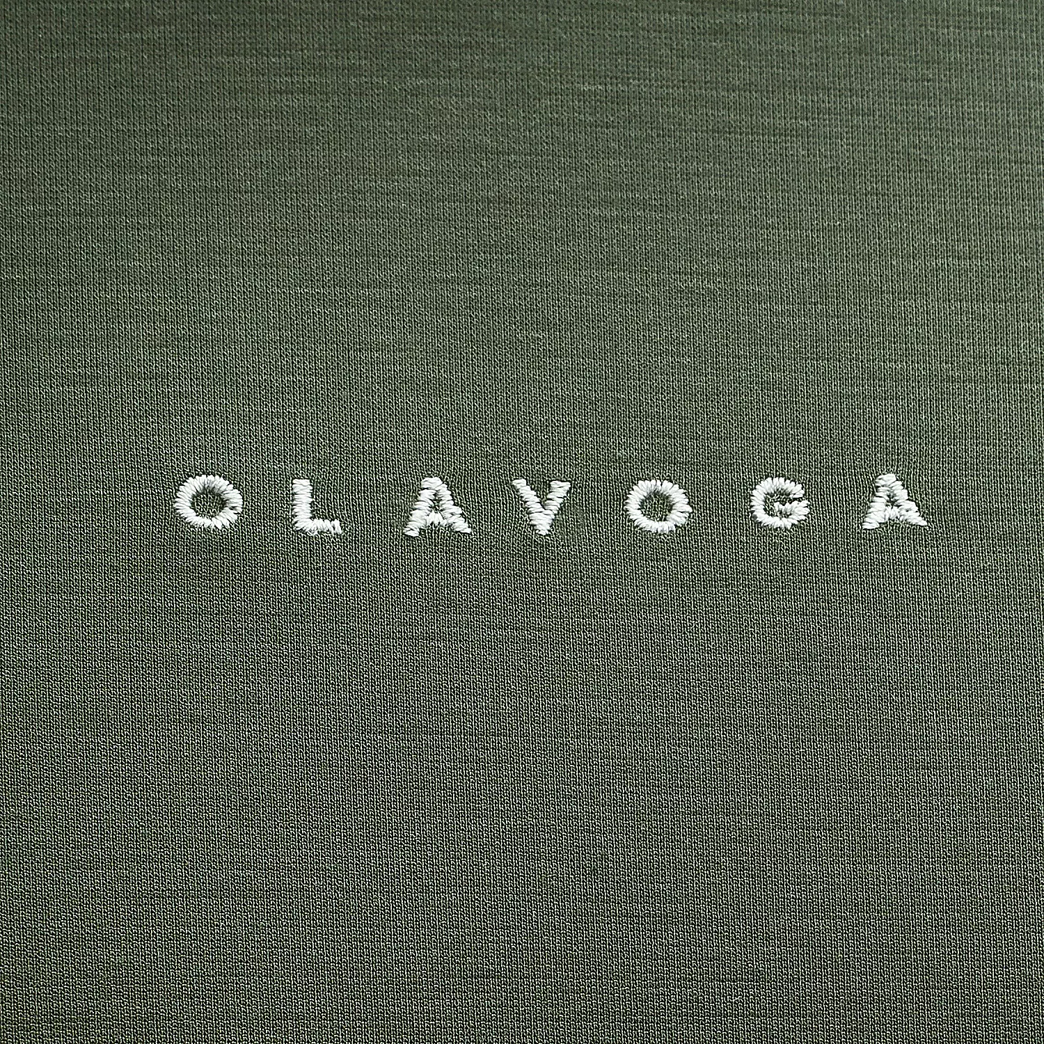 OLAVOGA Pánské tričko s dlouhým rukávem MIRE - olivové