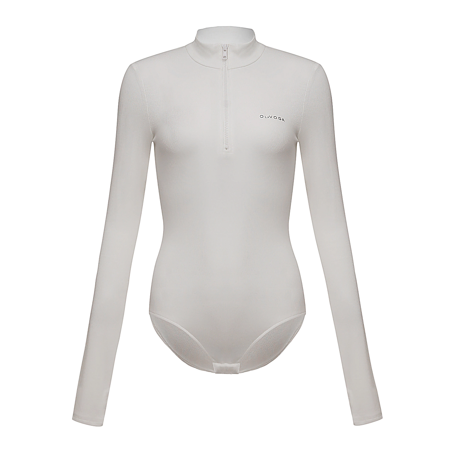 Women's button-up bodysuit OLAVOGA EGRI - Écru