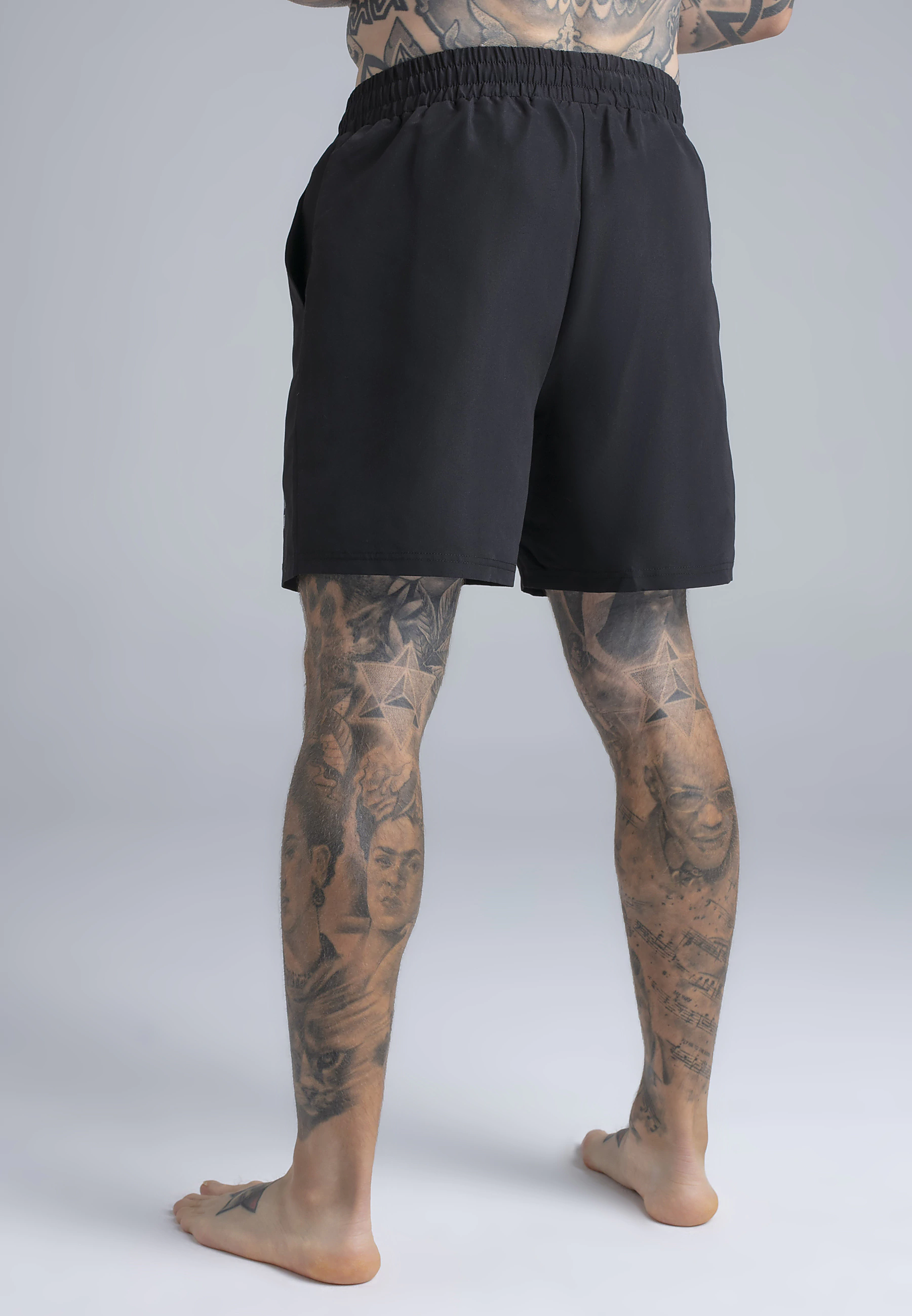 2pak SIKSILK swim shorts 28377 - Black + Beige