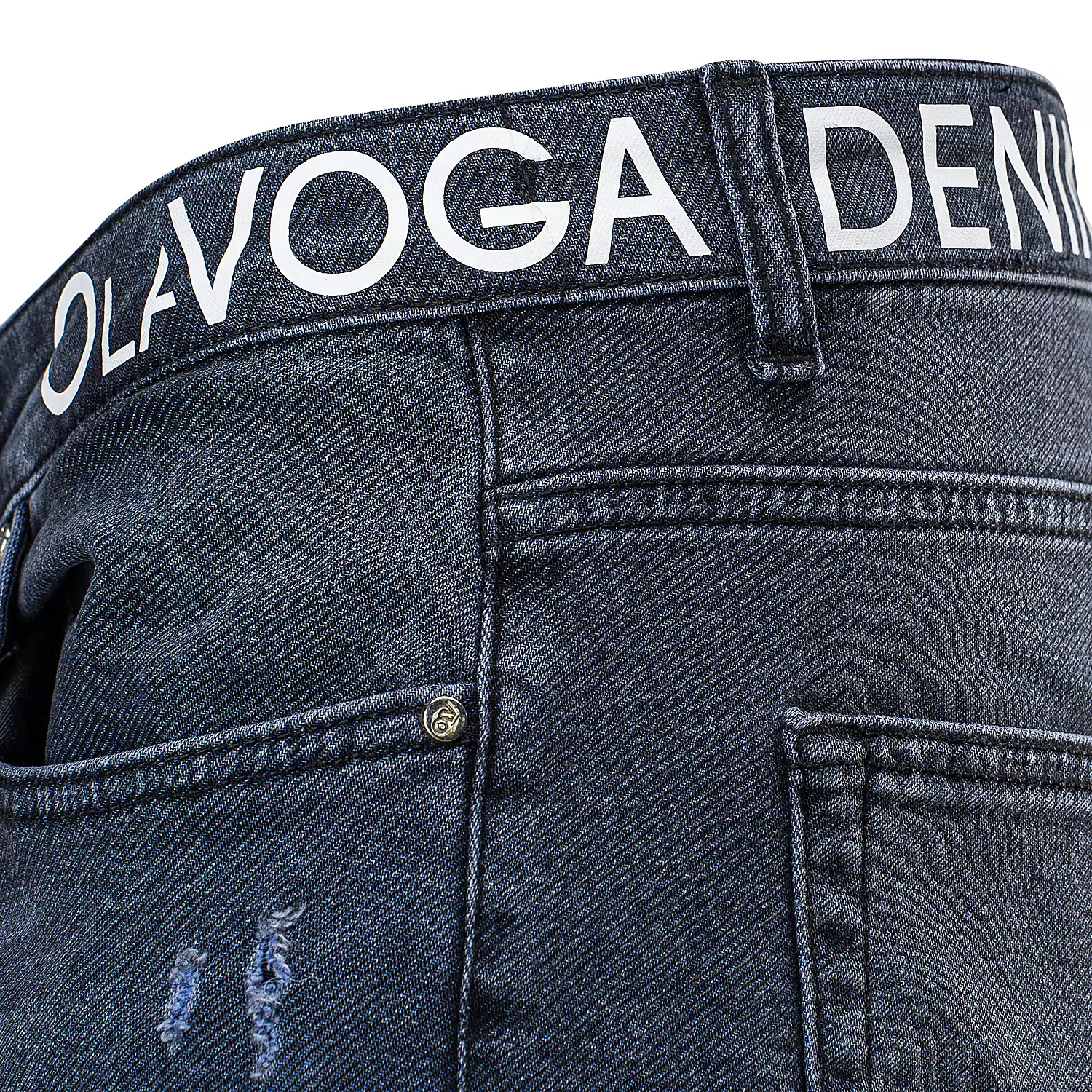 OLAVOGA Herren SPEED Denim-Hose - Dunkelblau