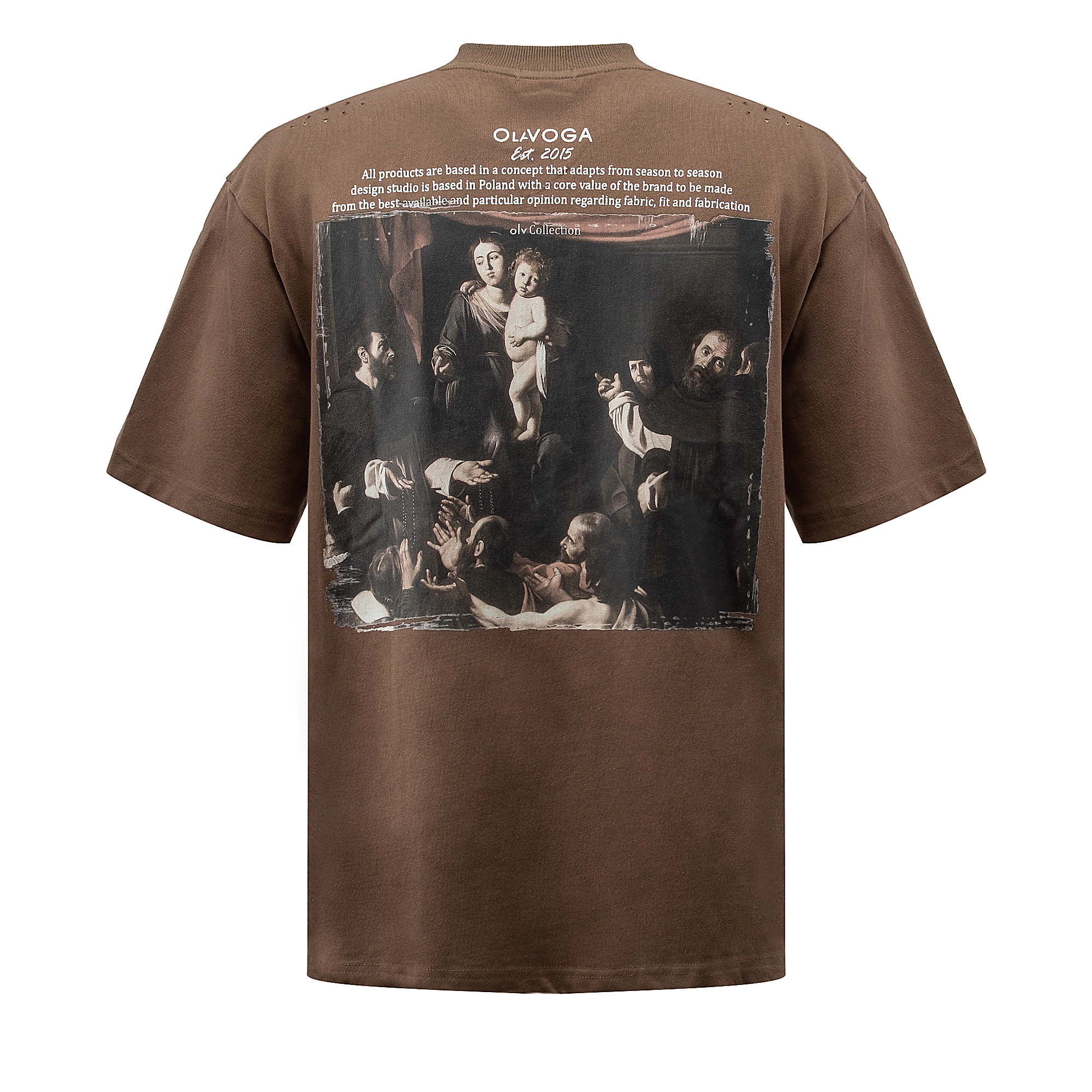OLAVOGA Men NOVAVEON T-shirt - Brown