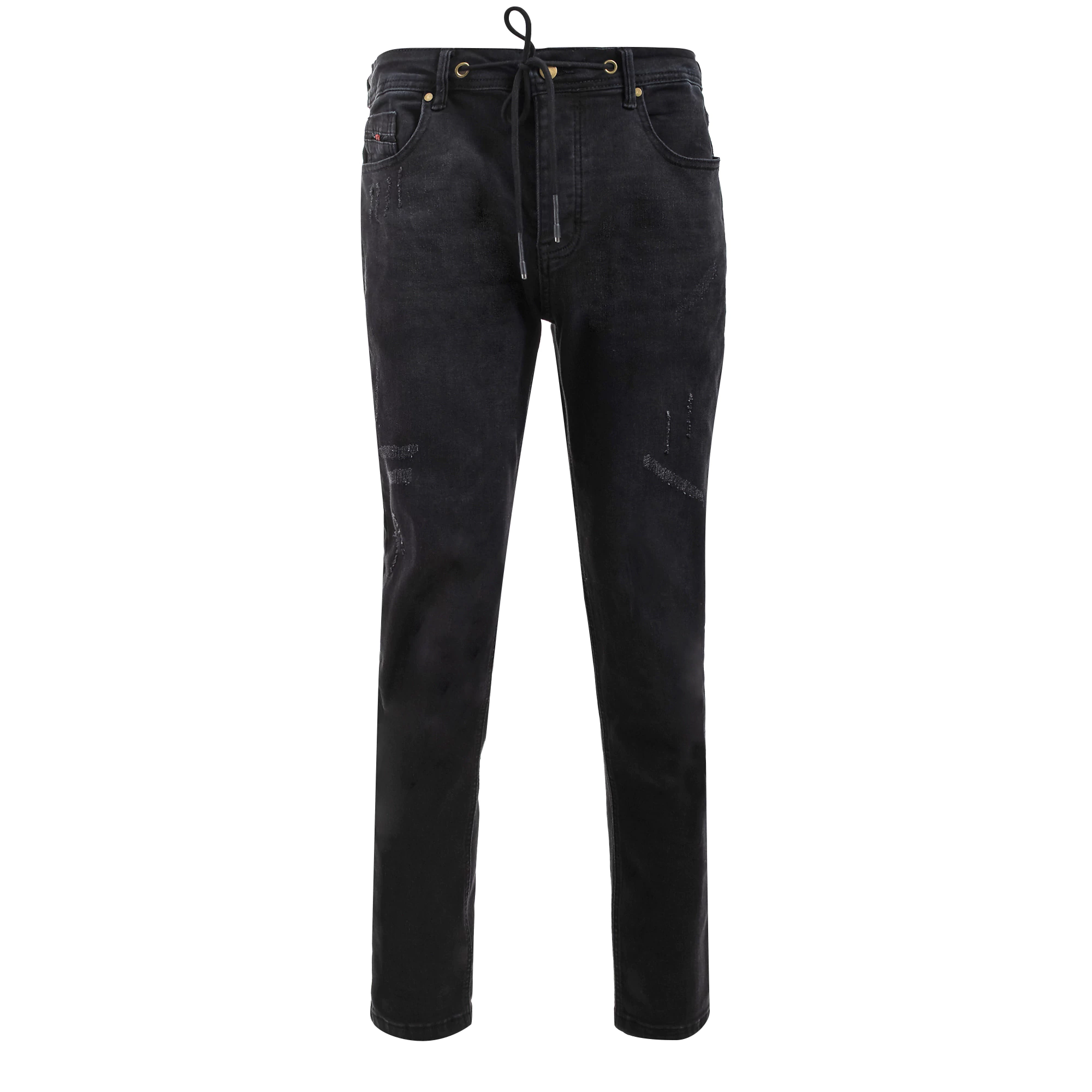 Herren-Denimhose OLAVOGA Men CORE - Schwarz