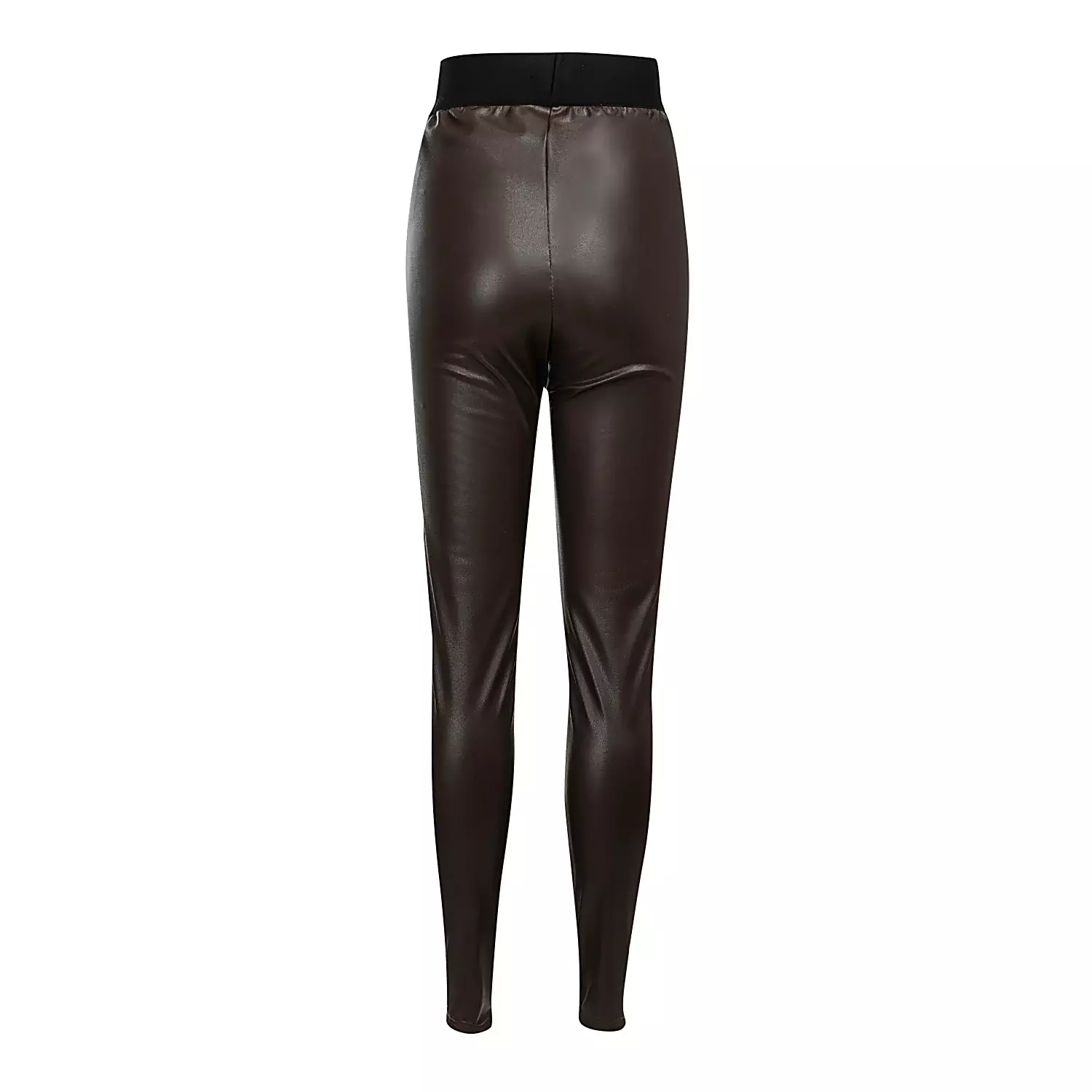 Damen-Lederleggings OLAVOGA PELLIT - Braun