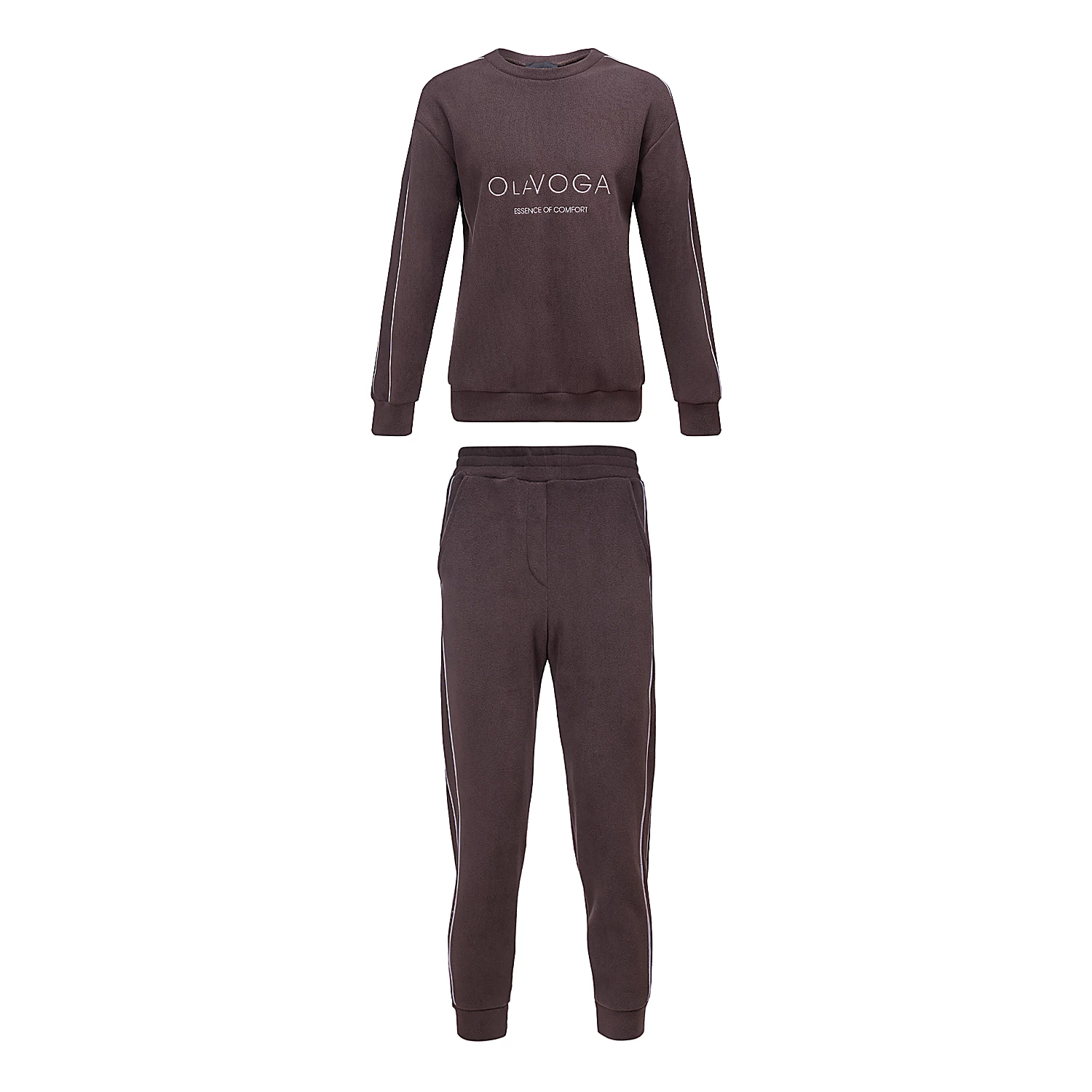 Herren-Fleece-Set OLAVOGA Herren LENTO MEN - Braun