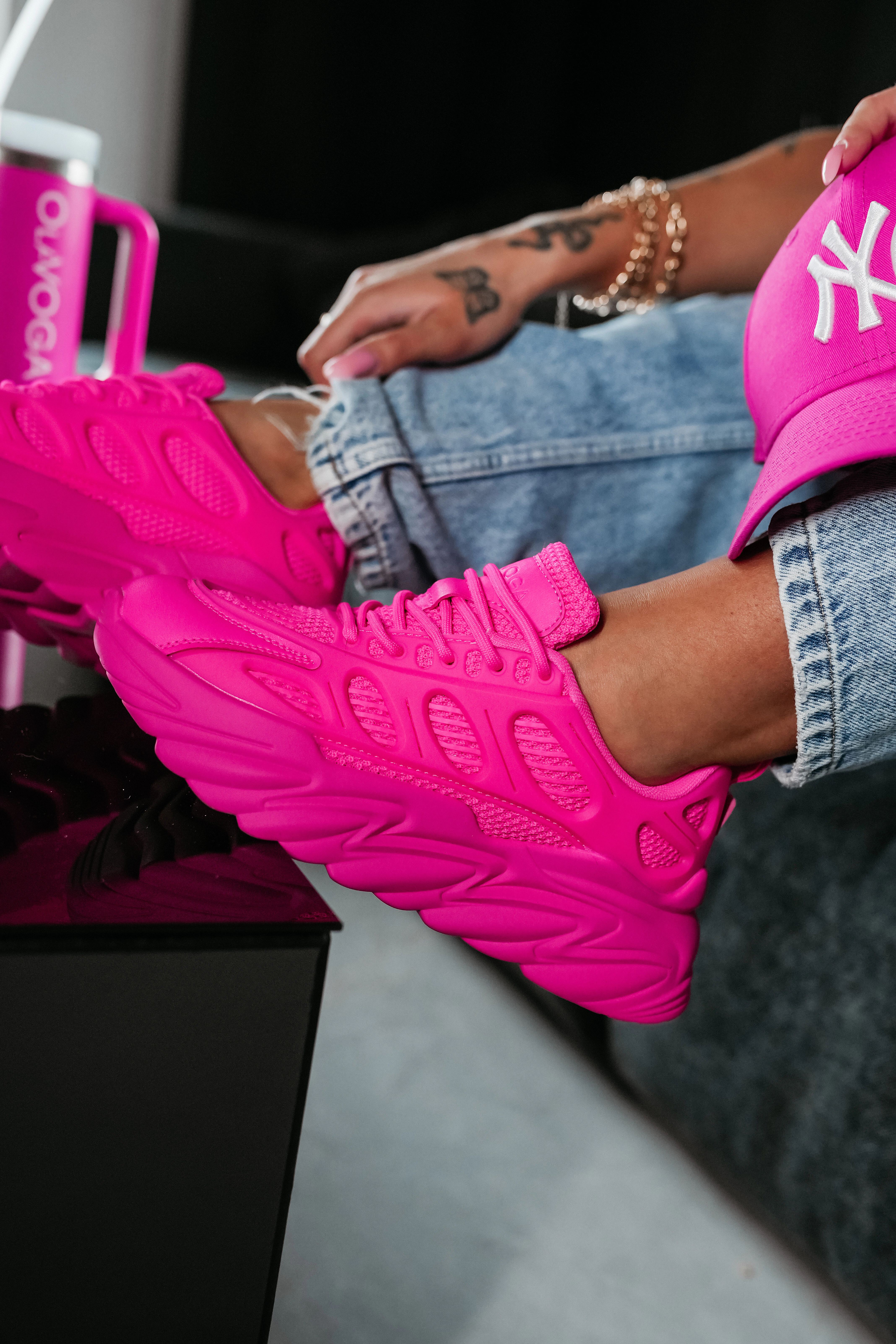 OLAVOGA ACTIVE 97 Damen Turnschuhe - Fuchsia