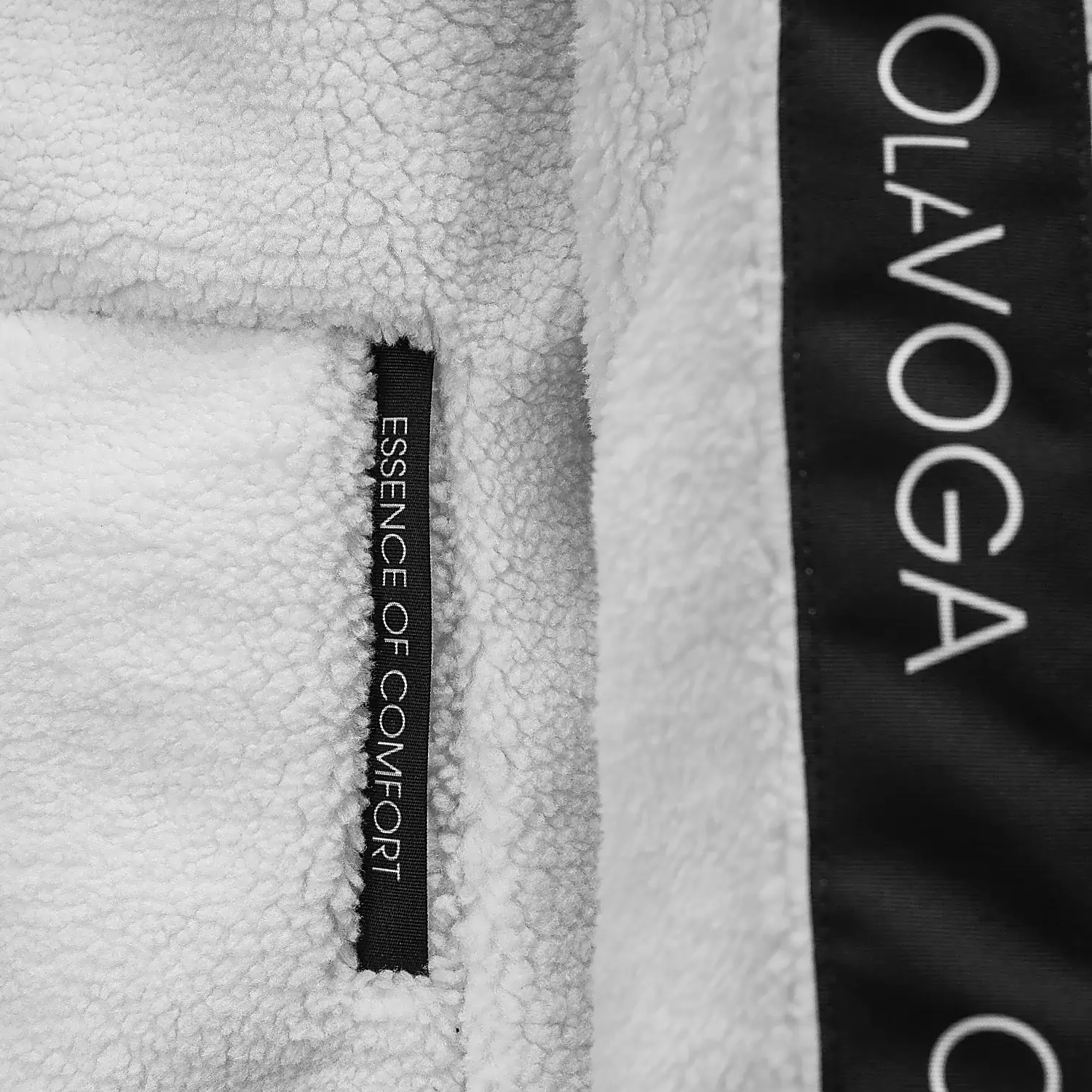 OLAVOGA Pánsky fleece SETTLINE - Écru