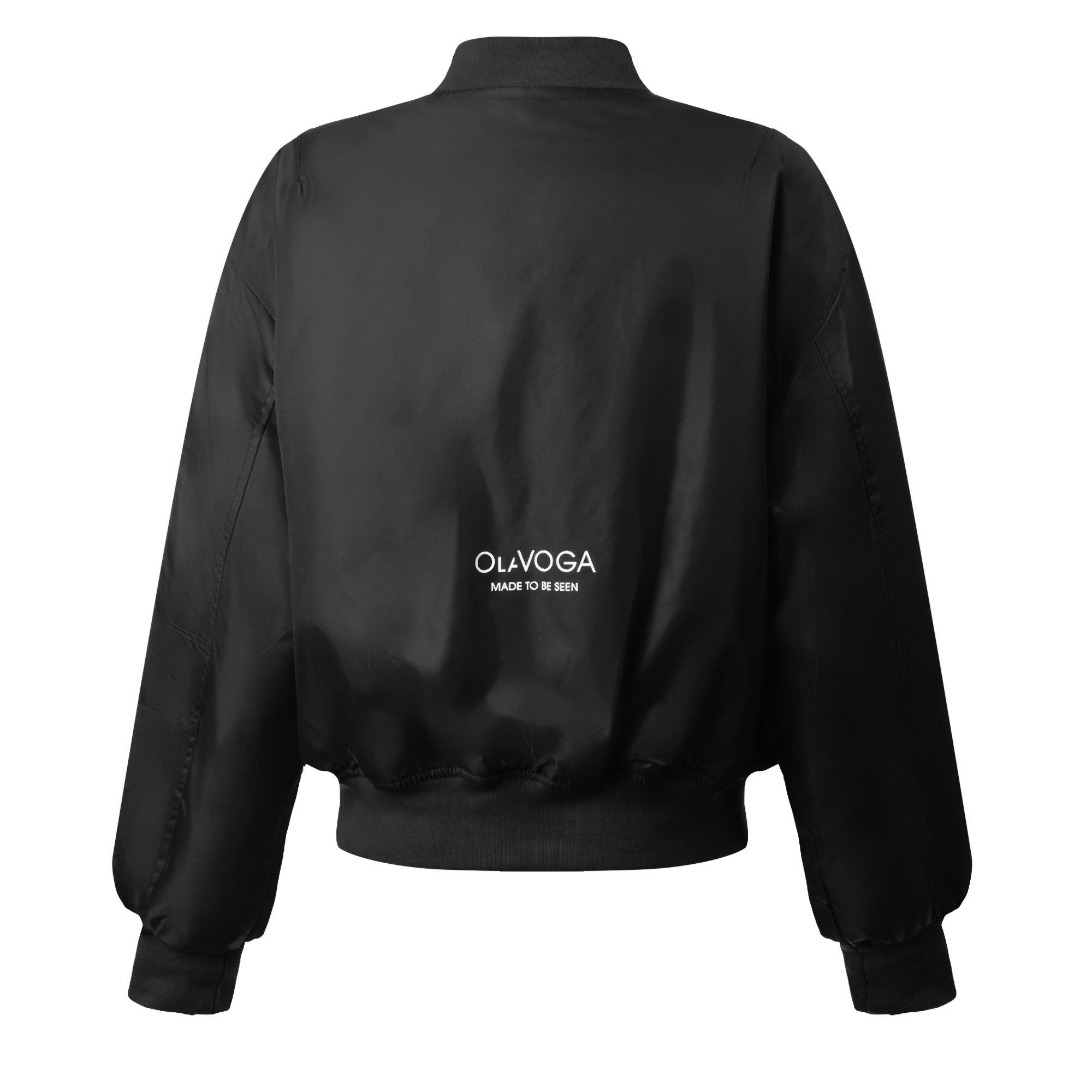 Dámská bomber bunda OLAVOGA WOOLY 2.0 - Černá