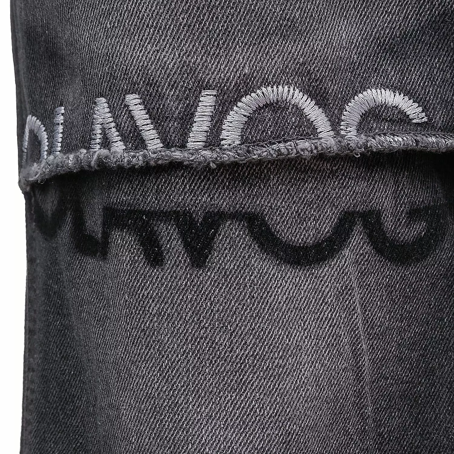 OLAVOGA DAKEN women's denim trousers - Dark grey