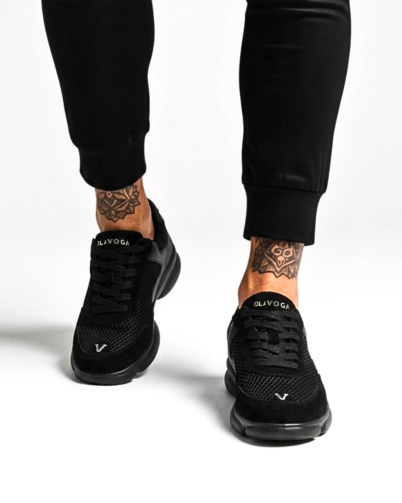 Buty męskie OLAVOGA Men ROBSON - Czarny