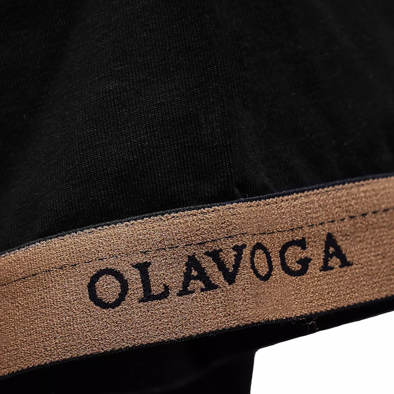 T-shirt męski klasyczny OLAVOGA Men RAYSIER - Czarny