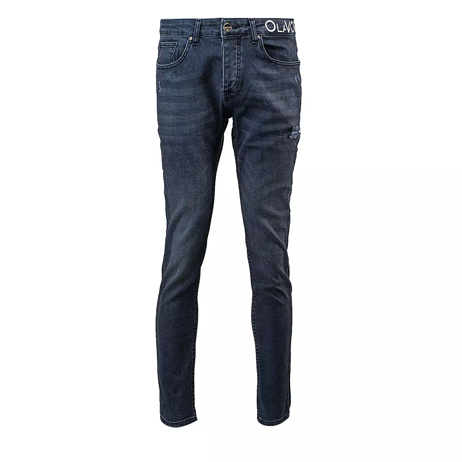 OLAVOGA Herren SPEED Denim-Hose - Dunkelblau