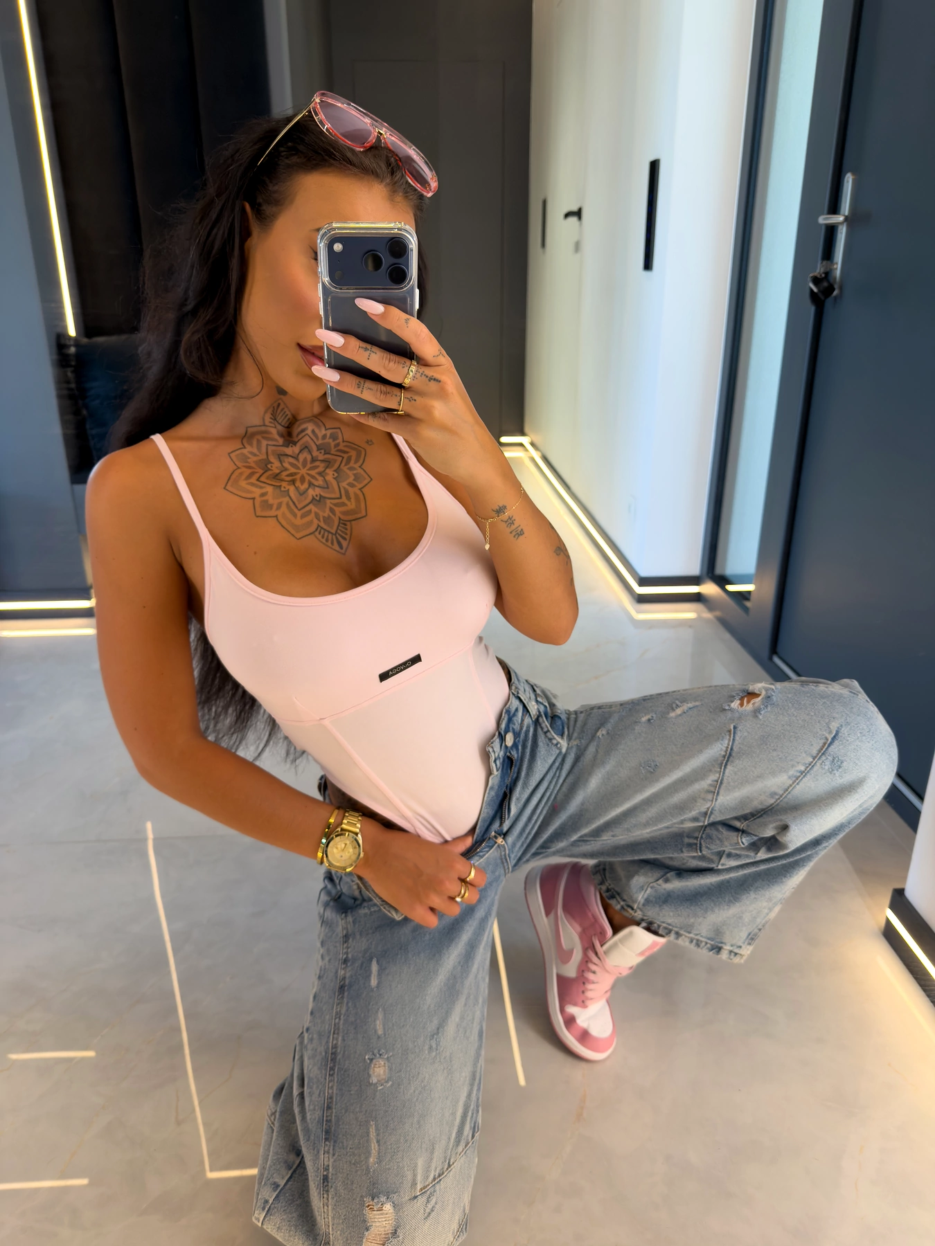 Dámské body OLAVOGA VIA - Růžové