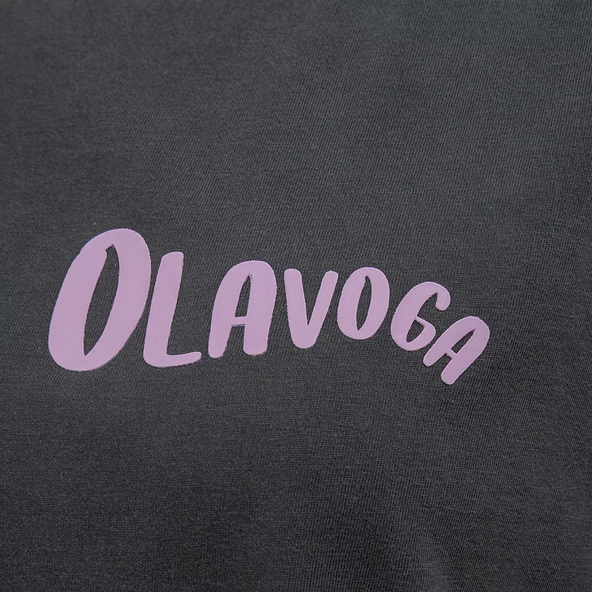 OLAVOGA BABE dámske tričko oversize - Tmavosivé