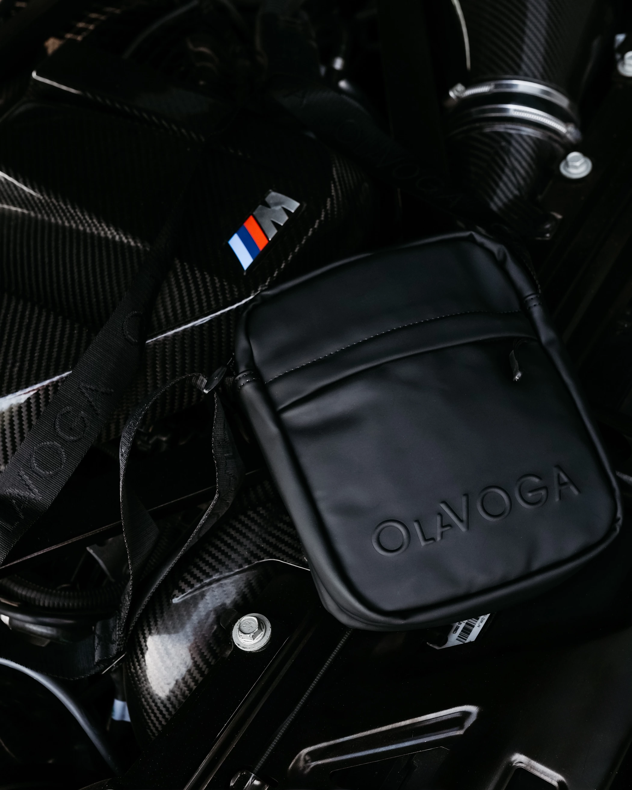 OLAVOGA Men ESSENTI Herrentasche – Schwarz