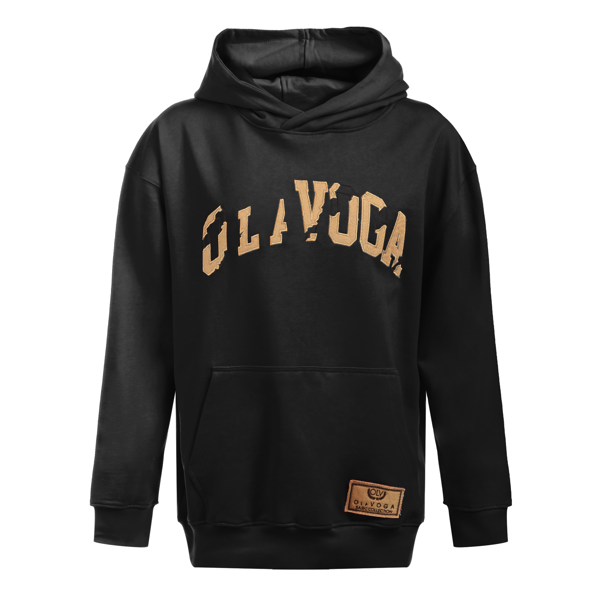 Bluza męska z kapturem OLAVOGA Men FLYTION - Czarny