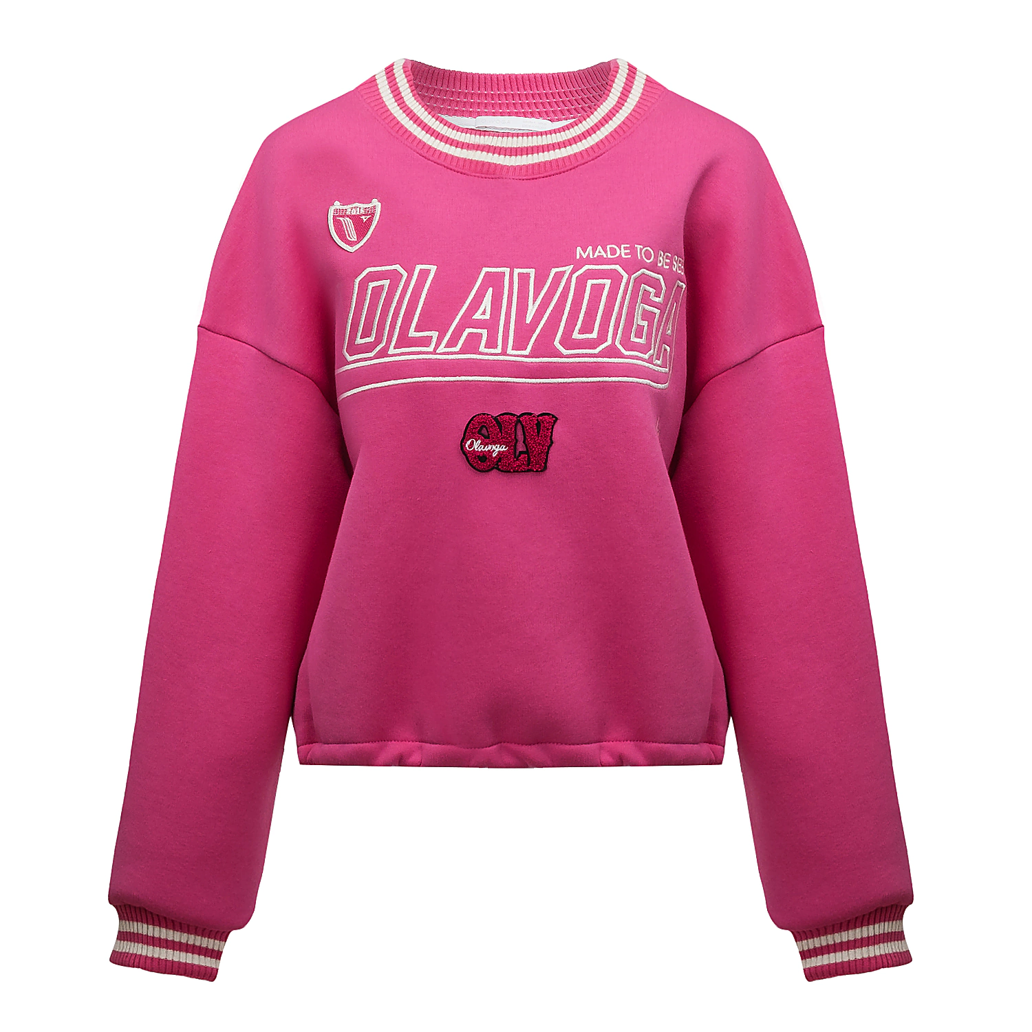 OLAVOGA VESA Damen Sweatshirt - Rosa