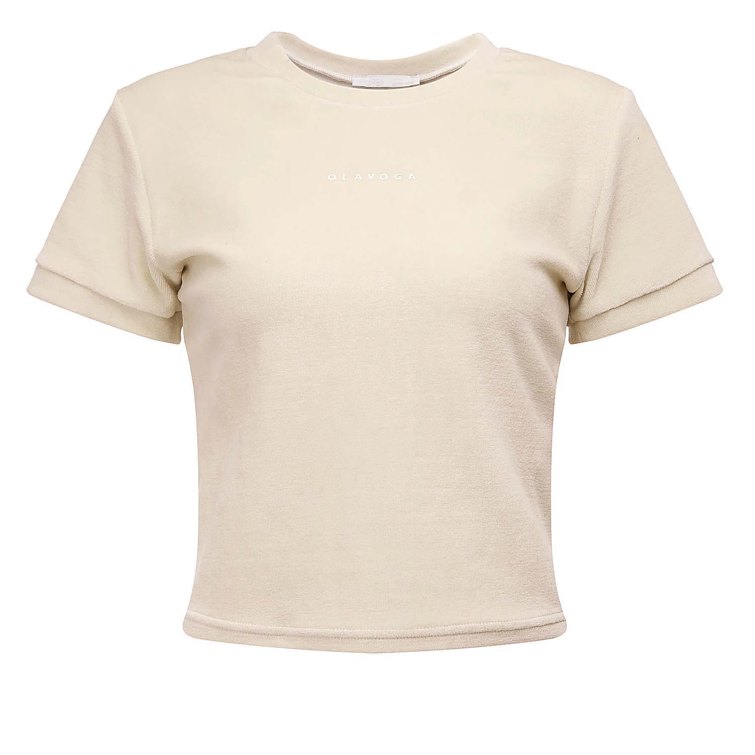 Damenset aus Velours OLAVOGA CORE - Beige