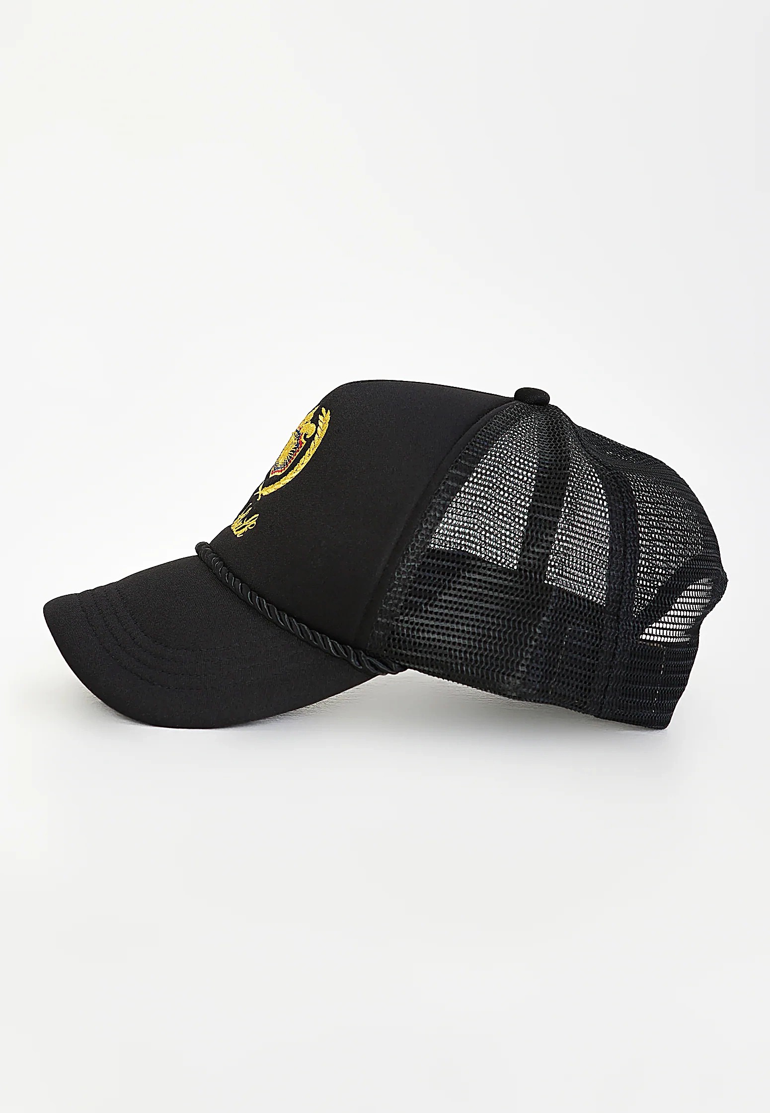 Czapka z daszkiem trucker SIKSILK 29618 - Czarny