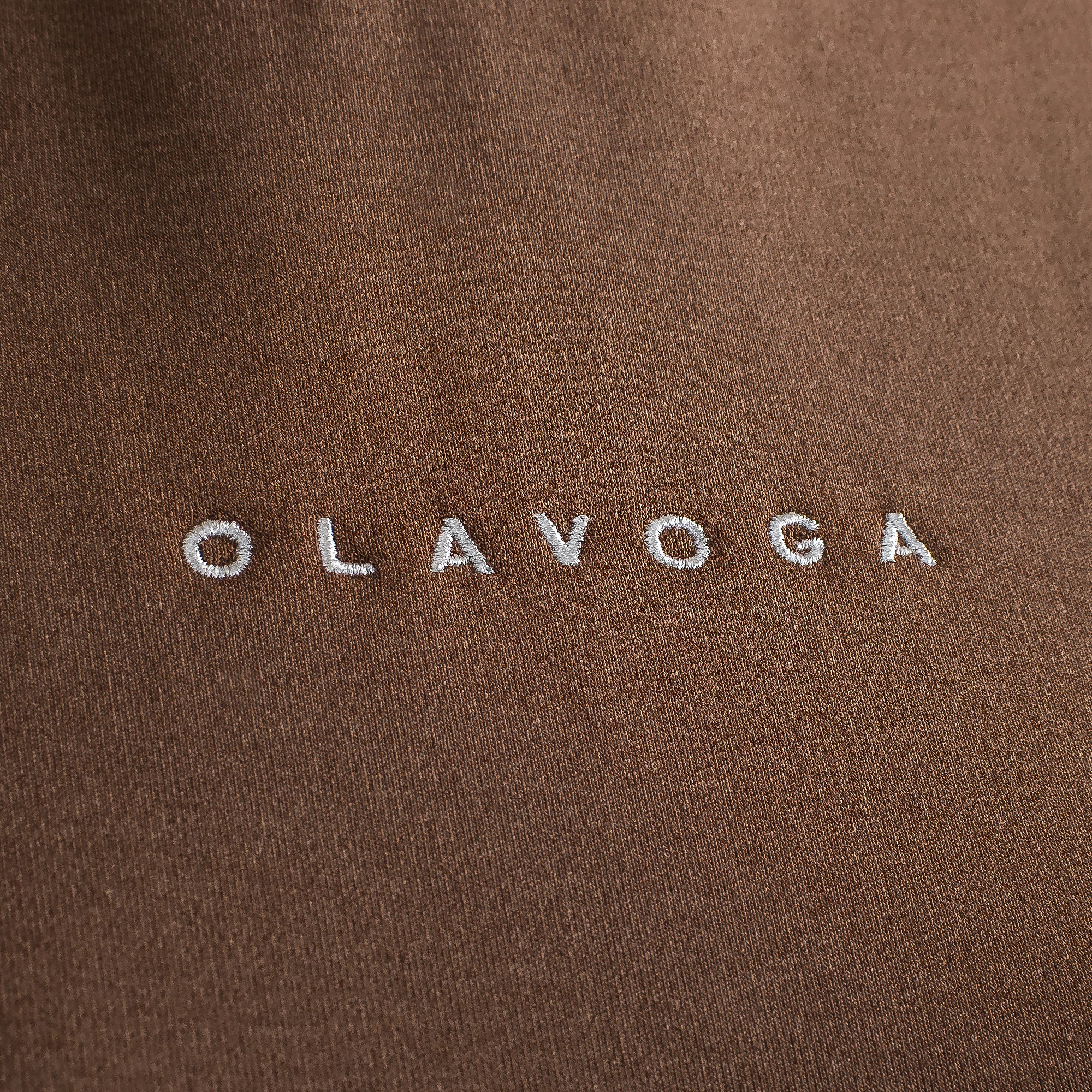 Damen-T-Shirt OLAVOGA ESTONAR - Dunkelbeige