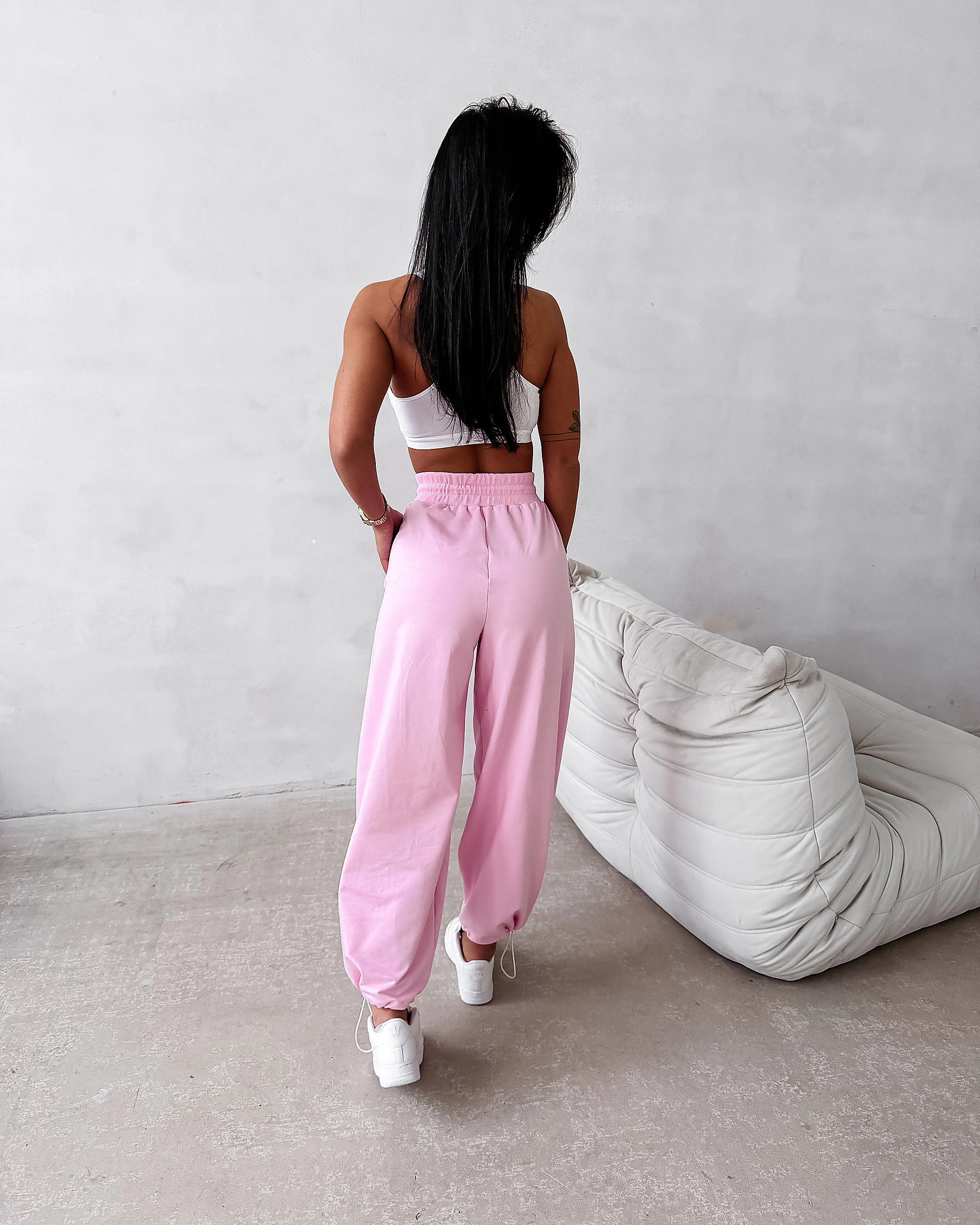 OLAVOGA NEST Damen verstellbare Jogginghose - Pink