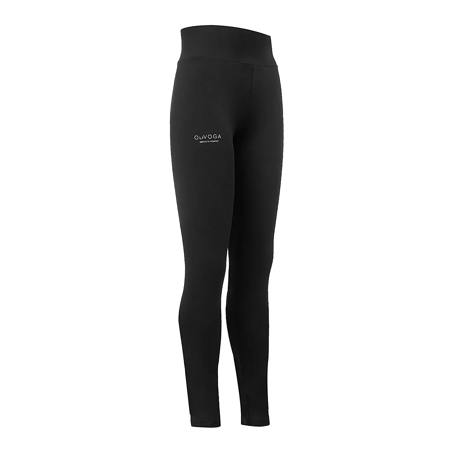 OLAVOGA PLAIN Leggings mit hoher Taille - Schwarz