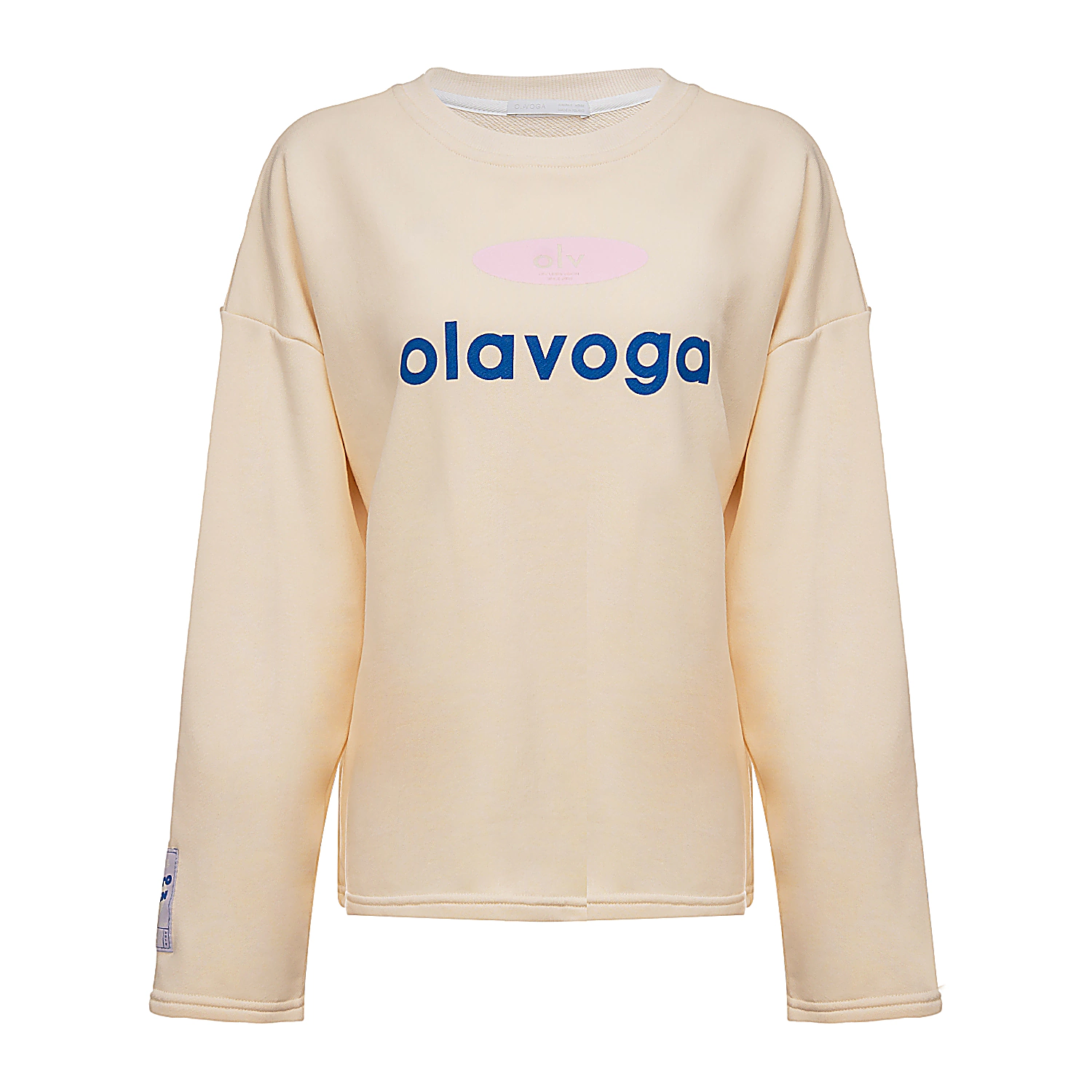 Women's sweatshirt OLAVOGA URBAN ROYAL - Écru