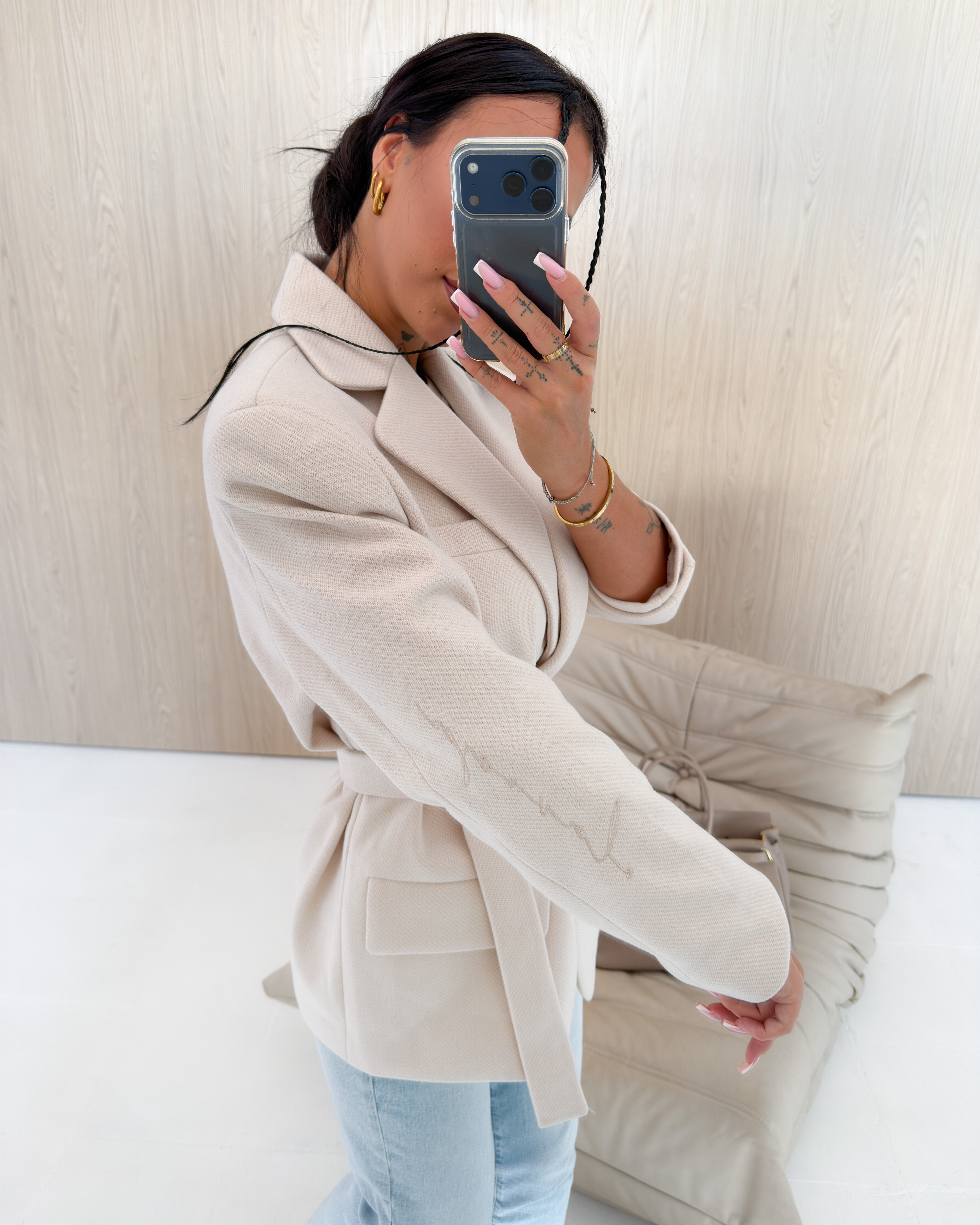 OLAVOGA LUA Women’s Coat – Beige