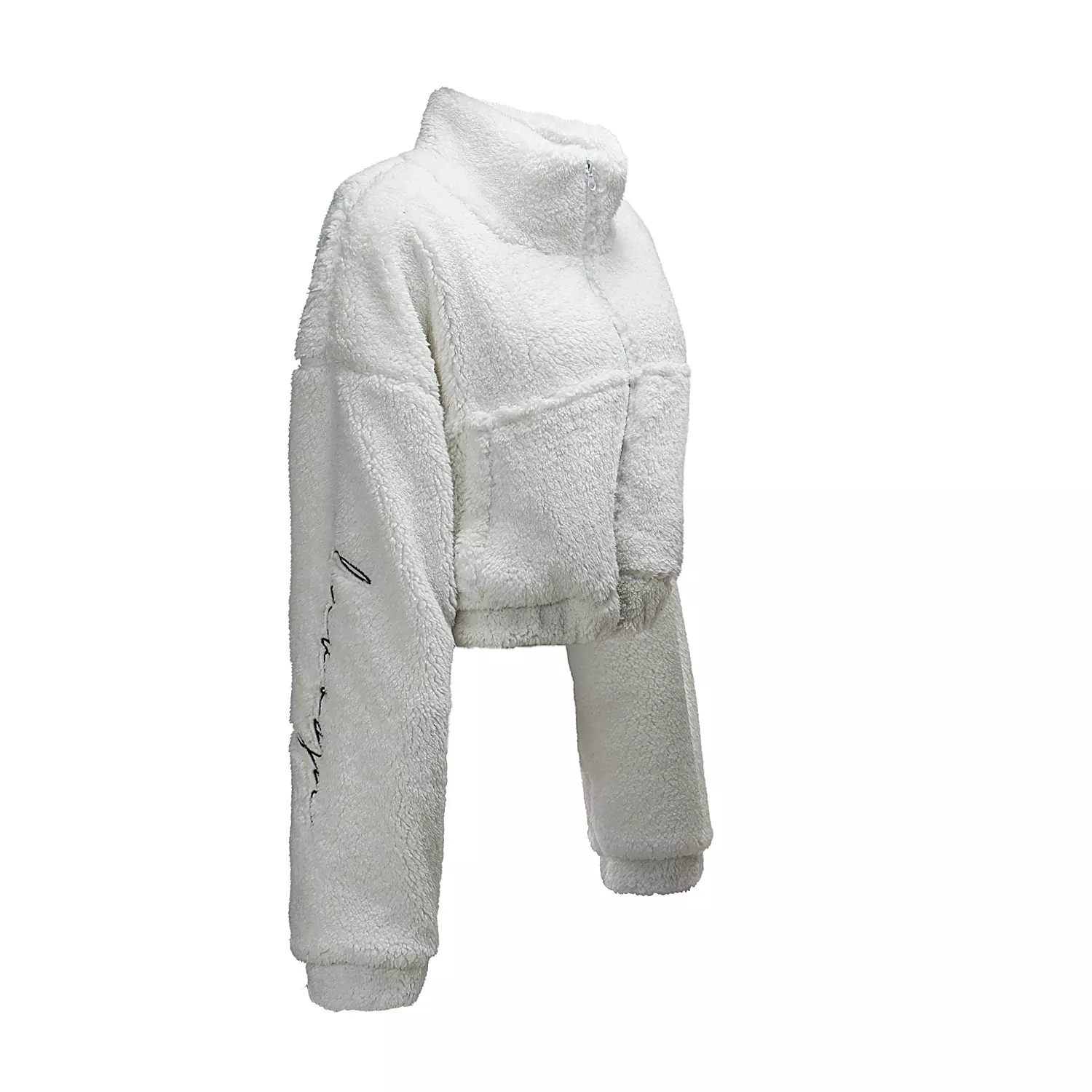 OLAVOGA TEDI Damen-Teddy-Sweatshirt - Écru
