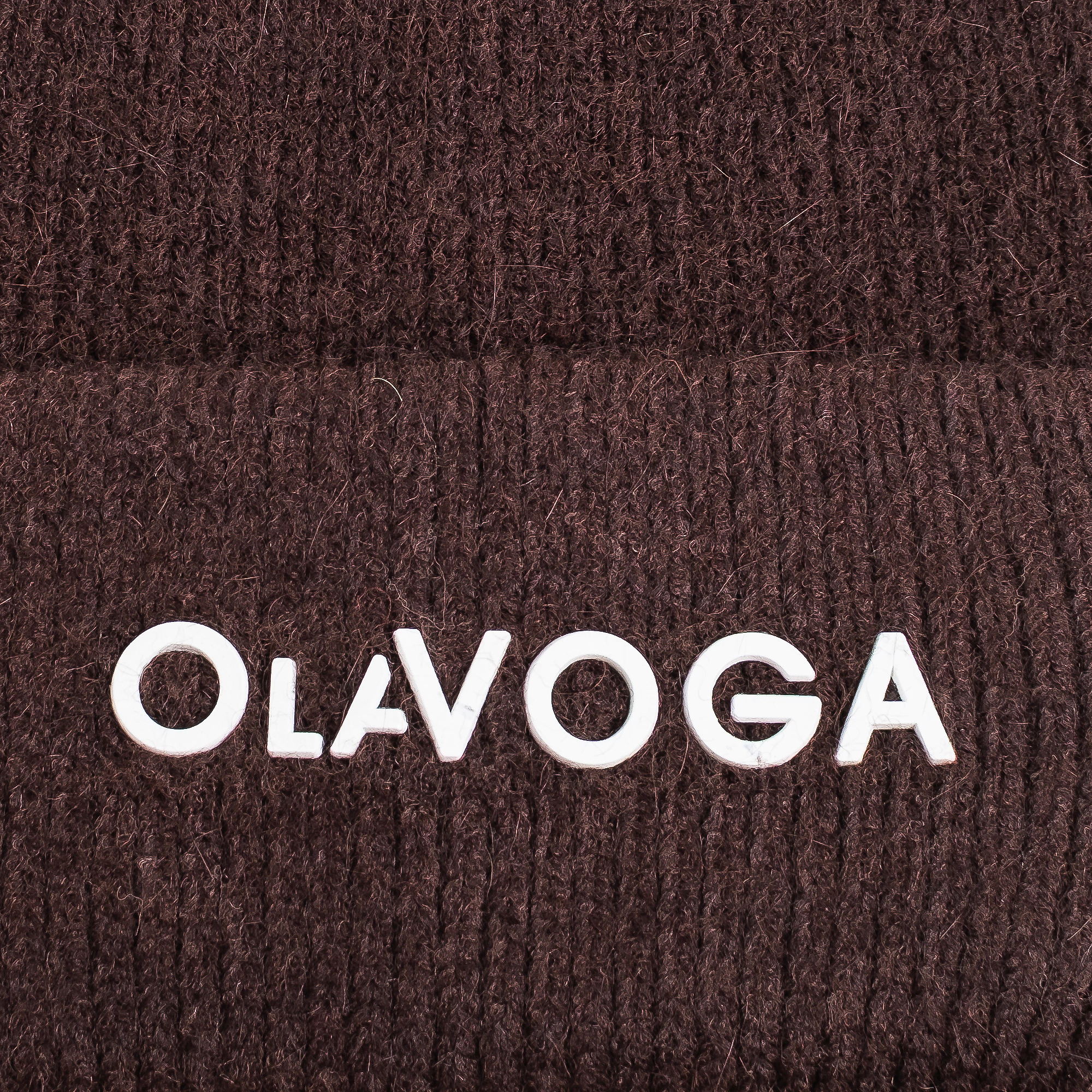 Czapka damska beanie OLAVOGA MEDINA - Brąz