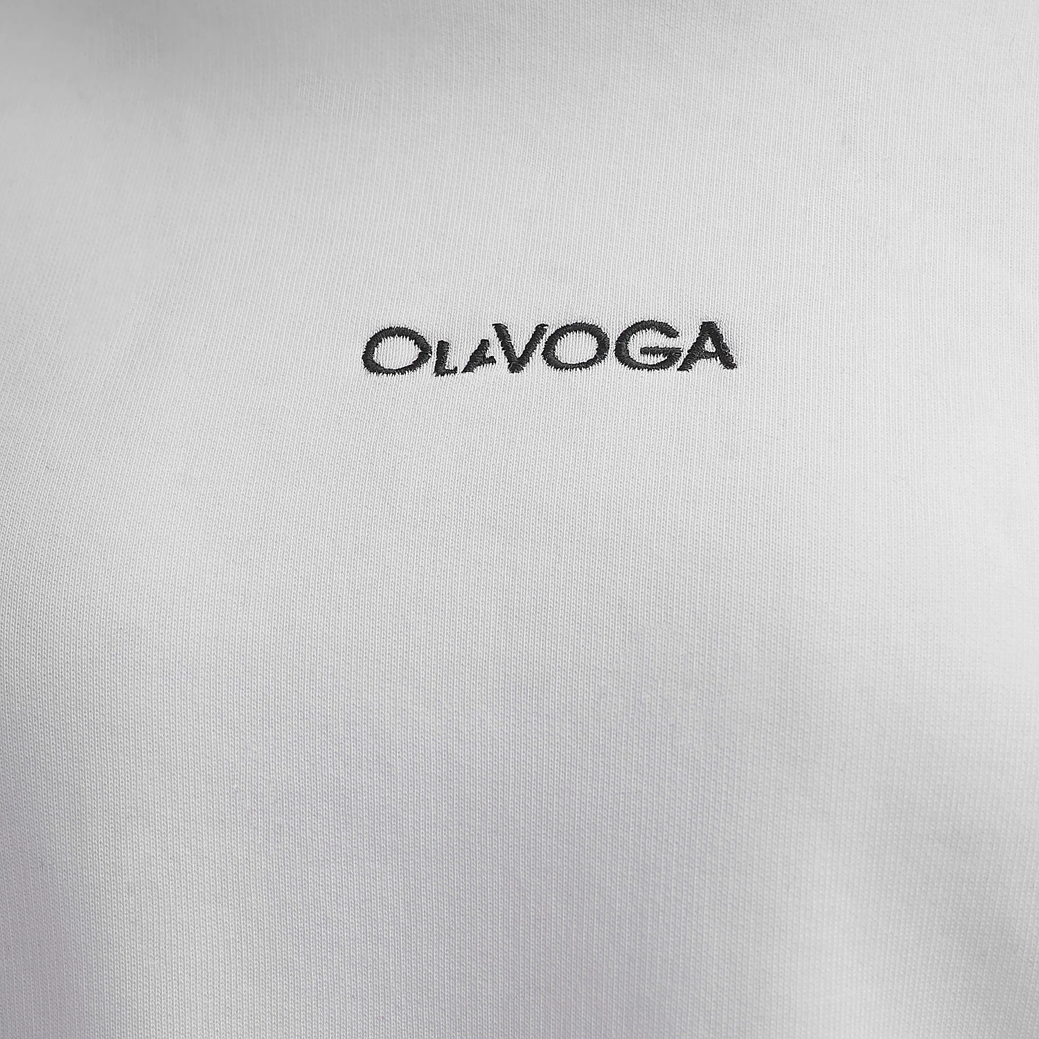 Ladies' classic sweatshirt OLAVOGA VELA - Écru
