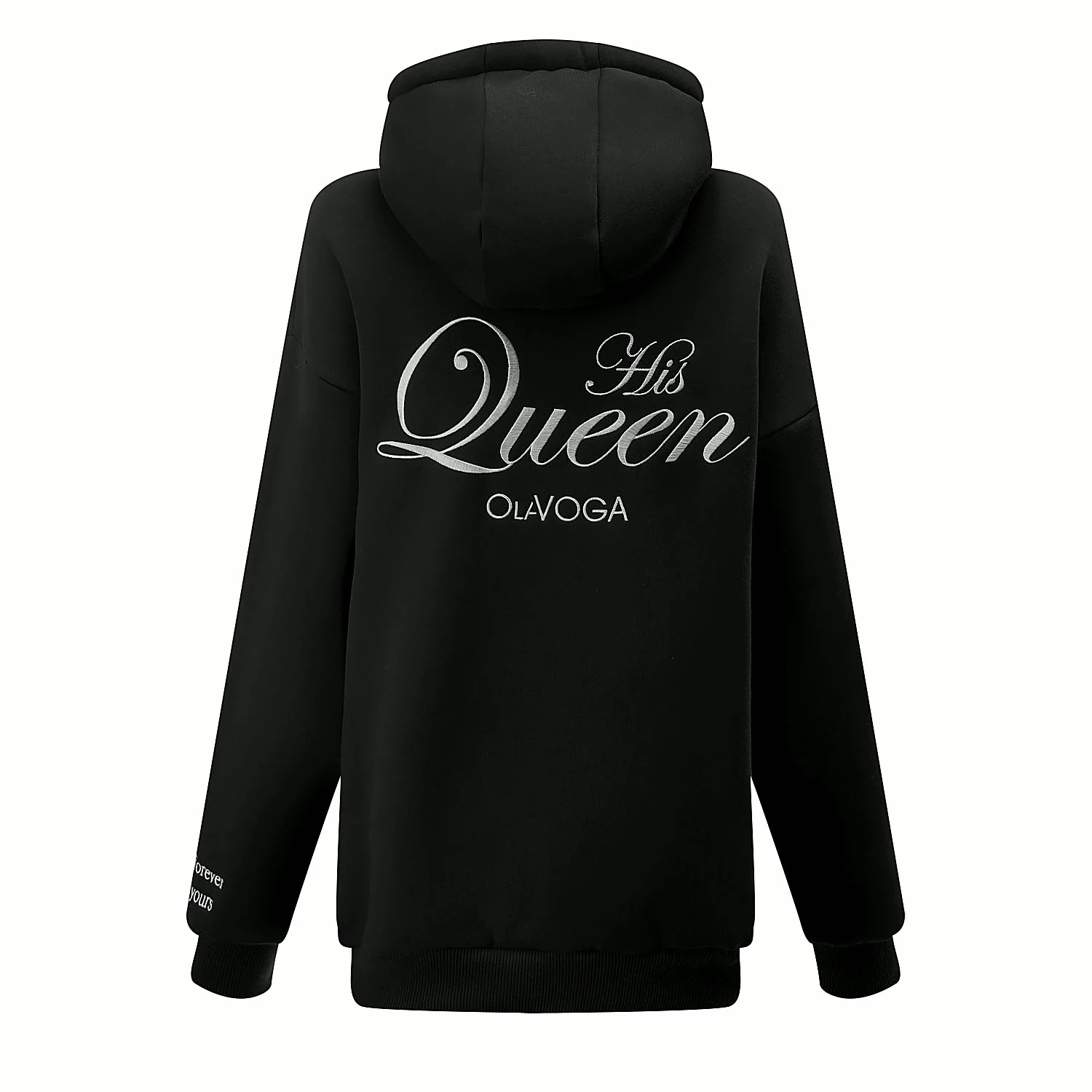 Bluza damska Matchy Matchy OLAVOGA ADORE - Czarny