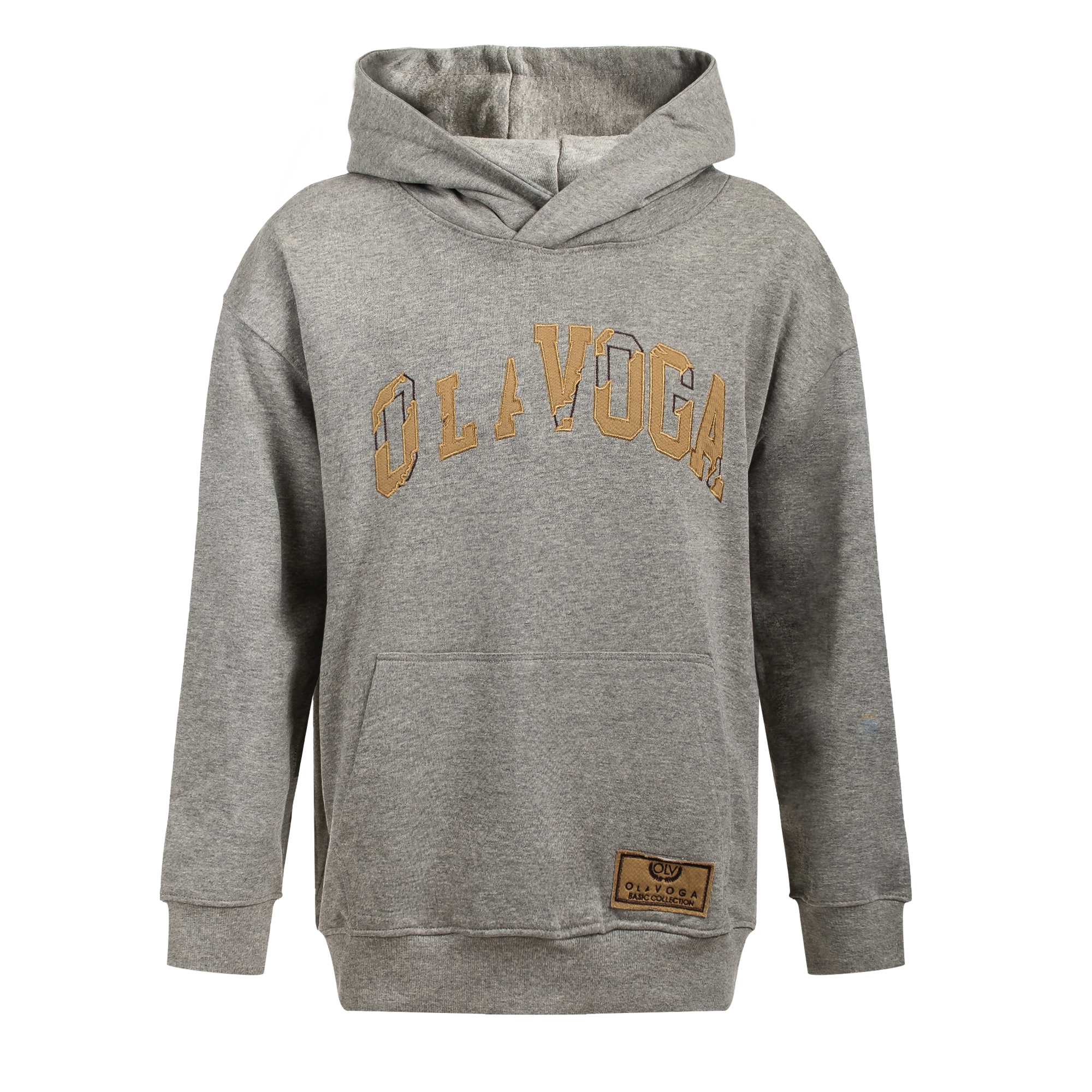 Bluza męska z kapturem OLAVOGA Men FLYTION - Szary