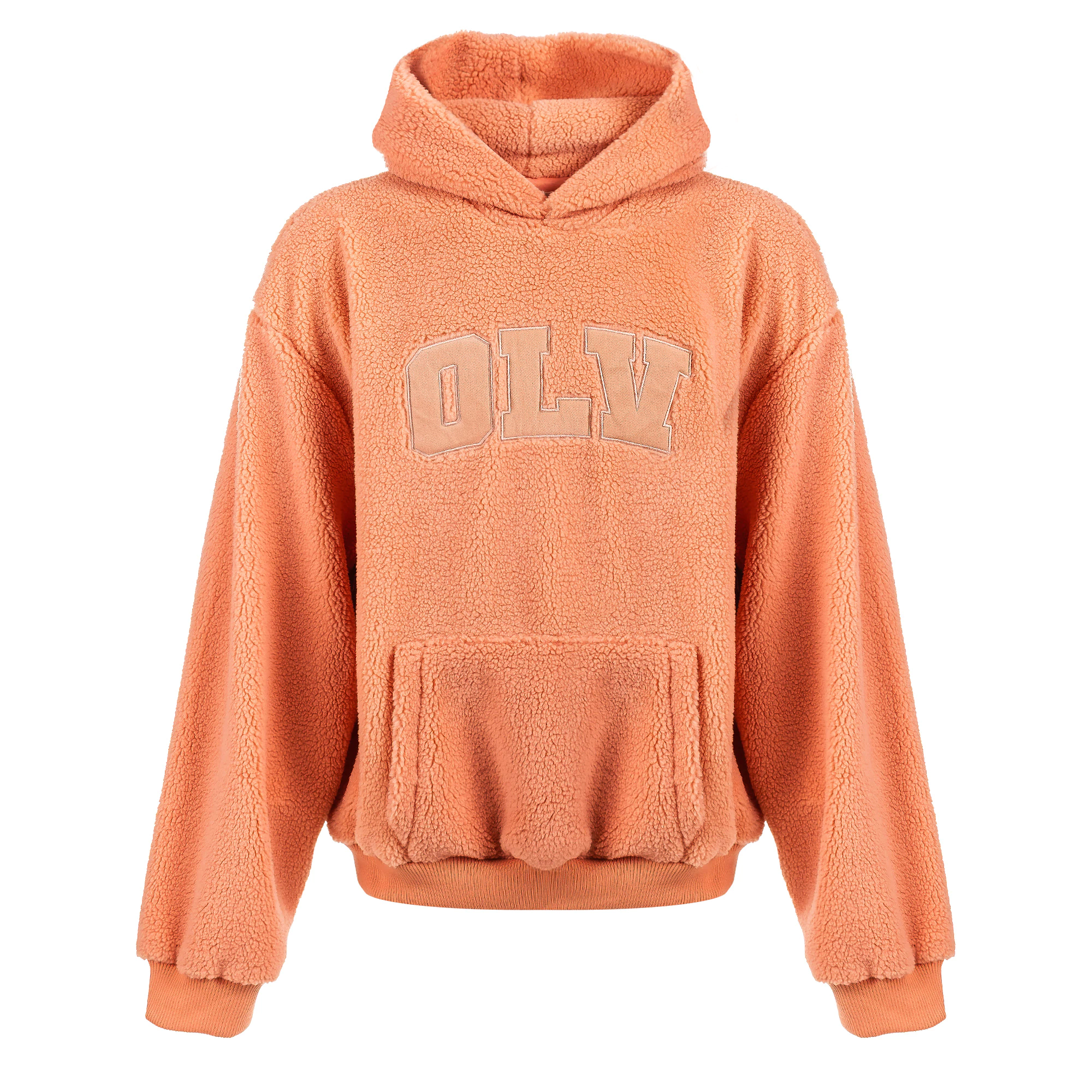 Bluza z kapturem OLAVOGA OROFIOU - Pomarańczowy
