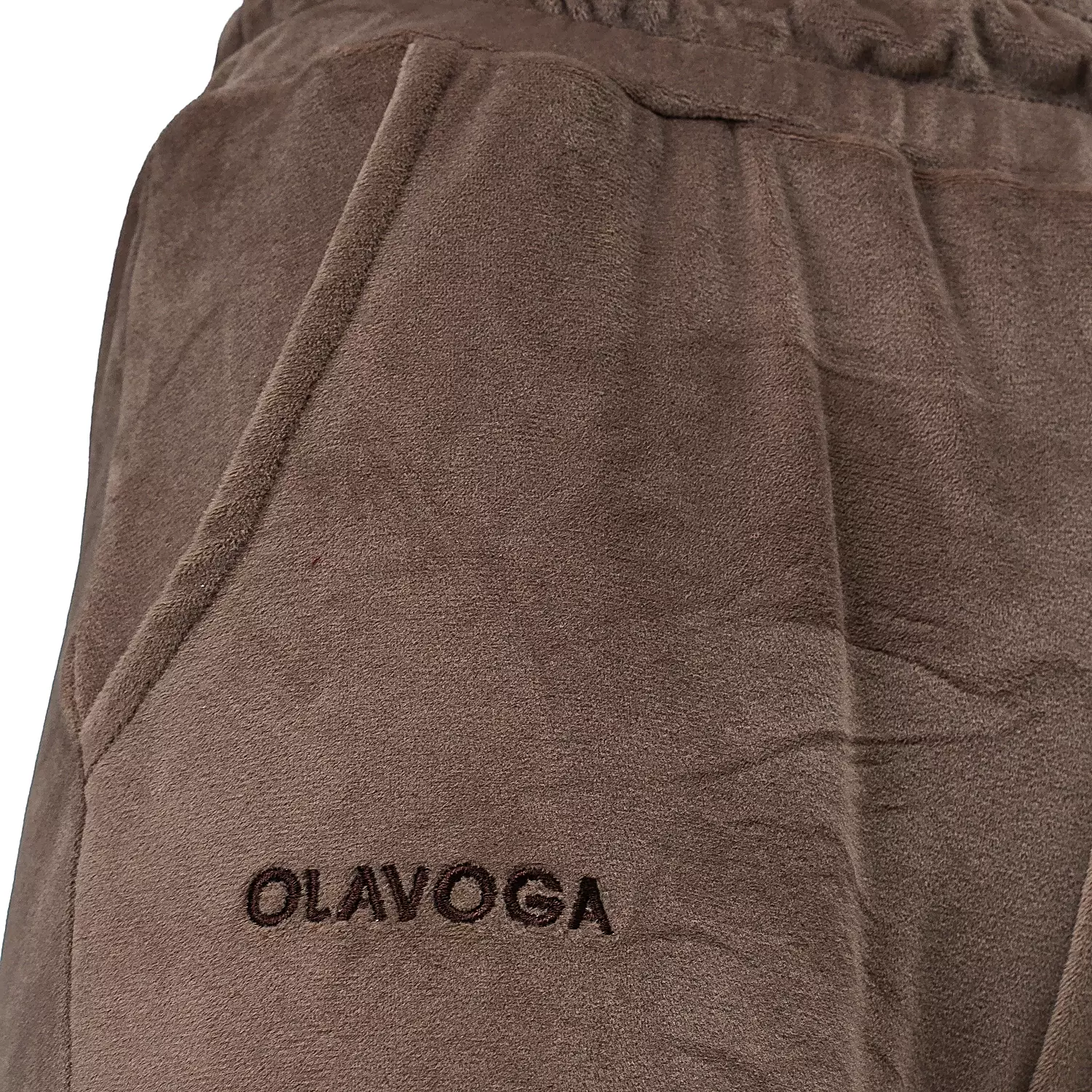 Ladies' velour set OLAVOGA VELVET ASH - Latte