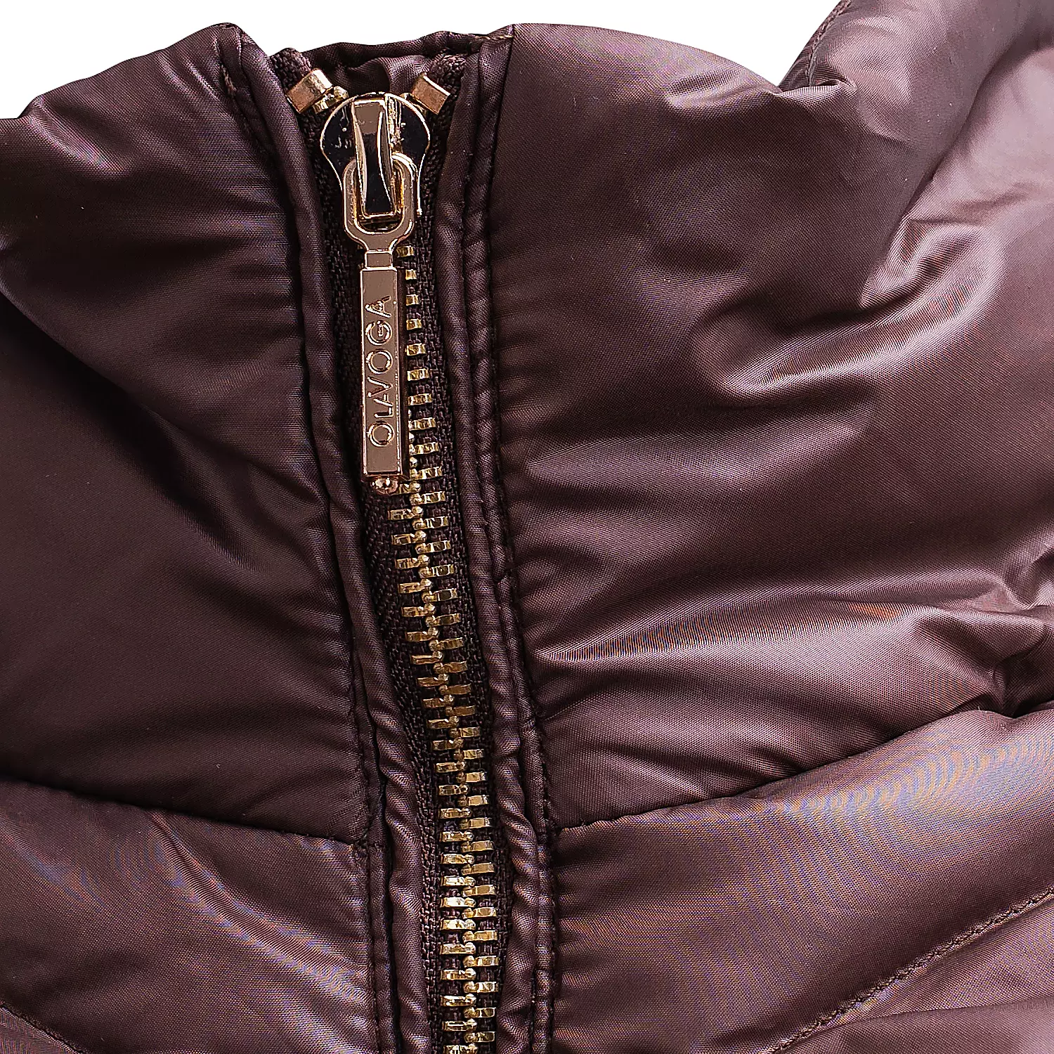 OLAVOGA TAAZU women's quilted jacket - Brown
