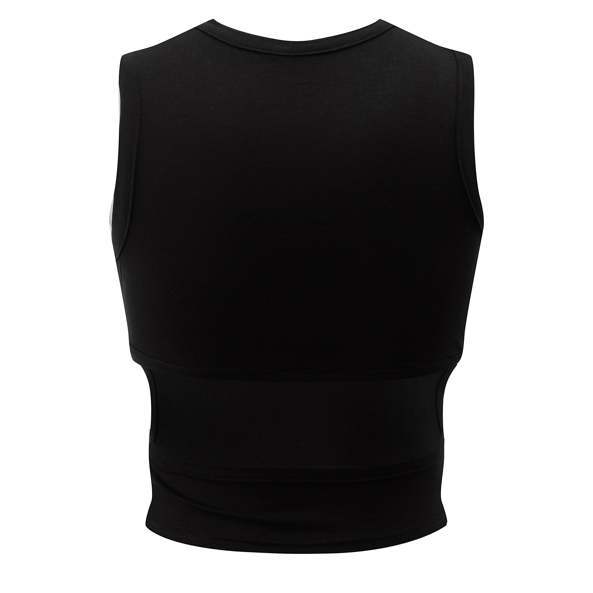 Top damski slim fit OLAVOGA DAYBREAK - Czarny