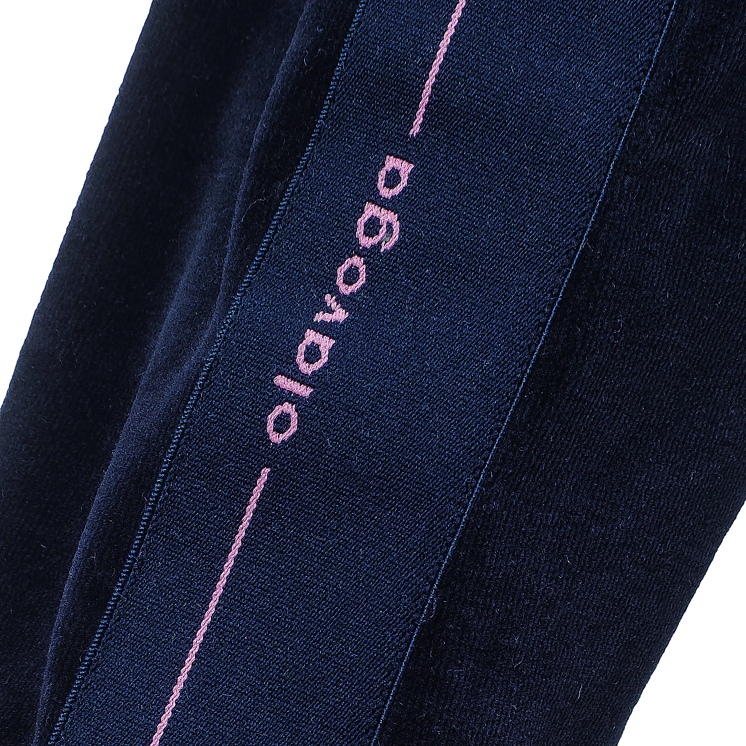 Damenset aus Velours OLAVOGA SMOOVE - Marineblau