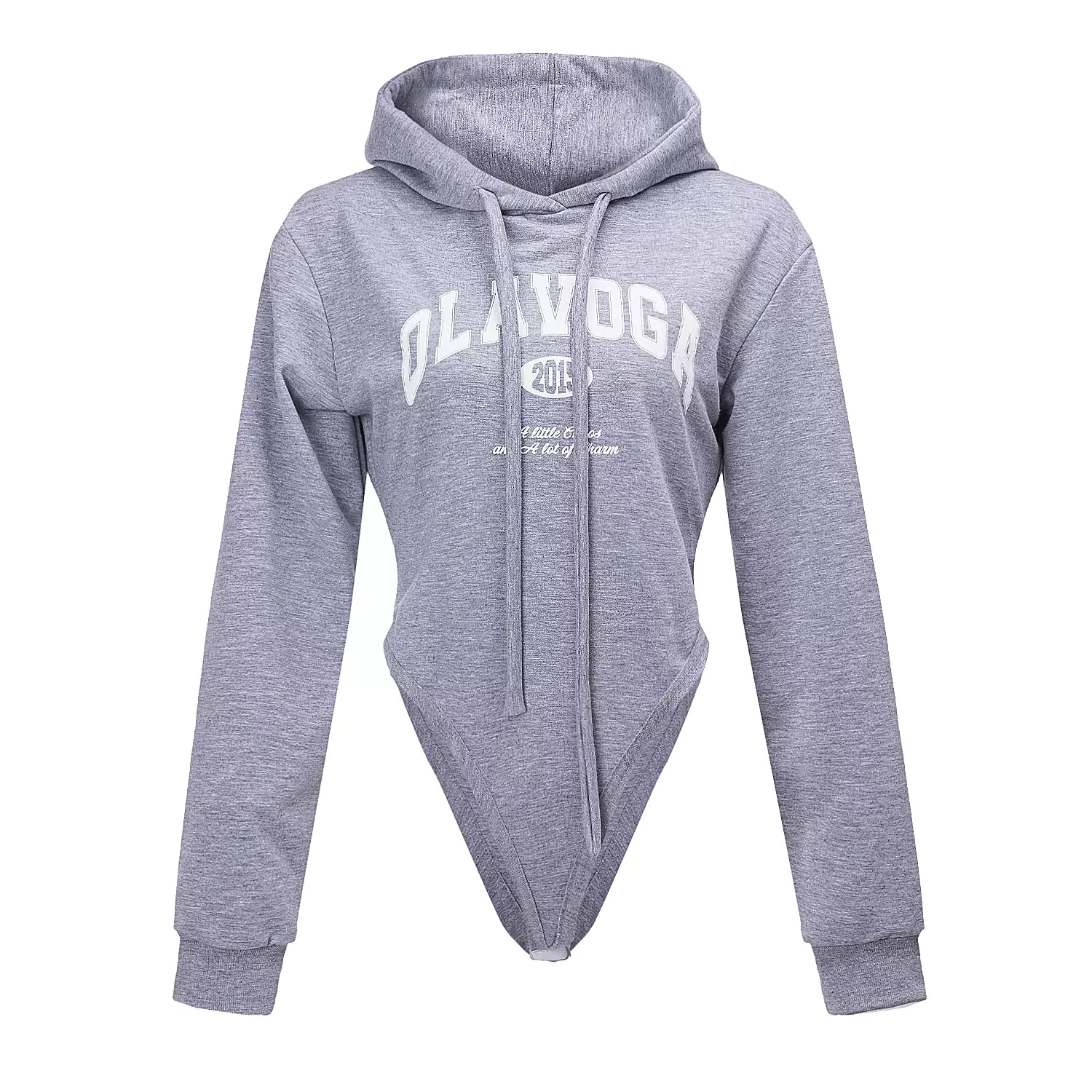 Damen Body mit Kapuze OLAVOGA SELIA - Grau